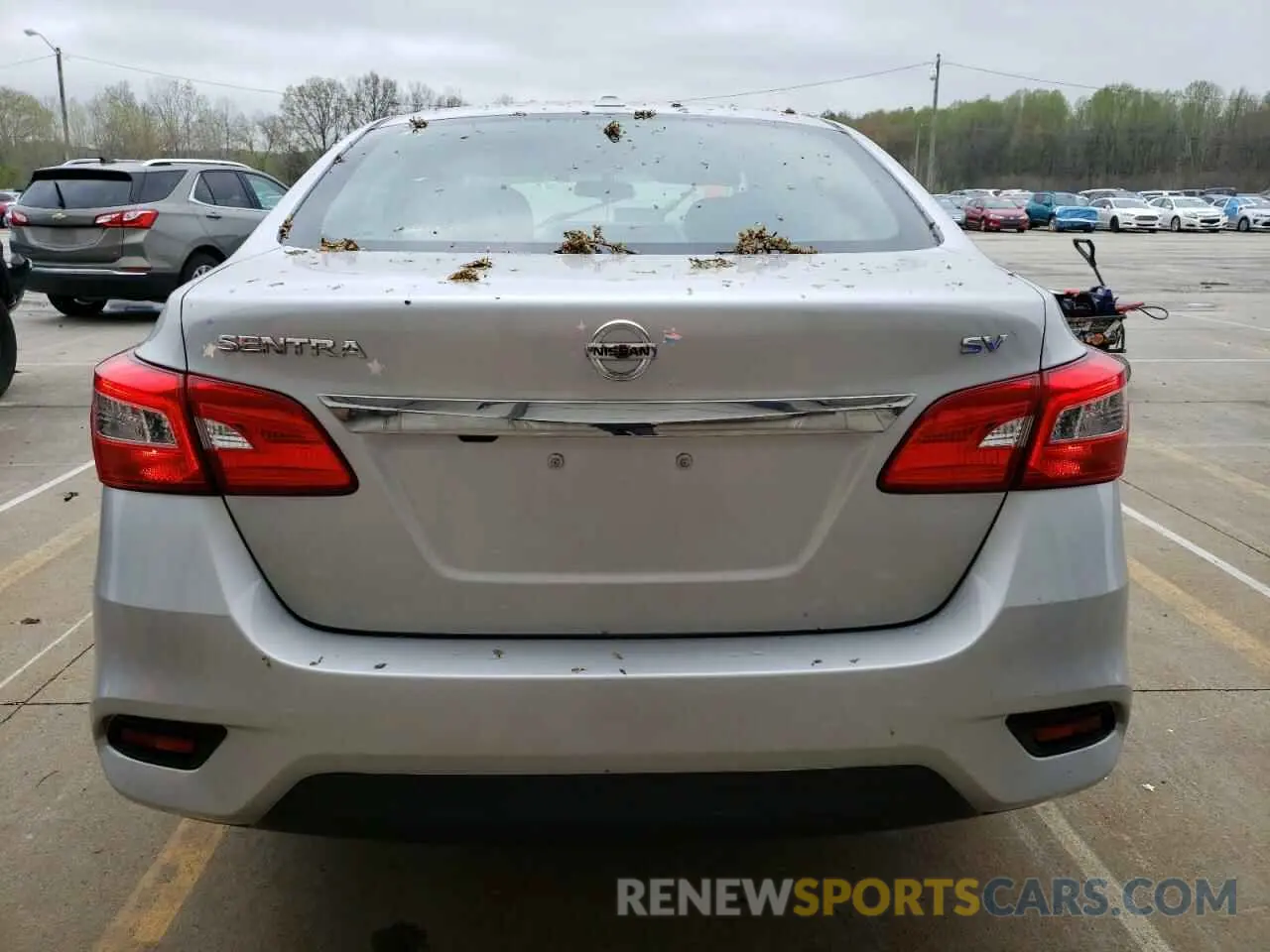 6 Photograph of a damaged car 3N1AB7AP8KY291572 NISSAN SENTRA 2019