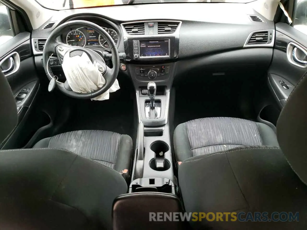 8 Photograph of a damaged car 3N1AB7AP8KY291572 NISSAN SENTRA 2019