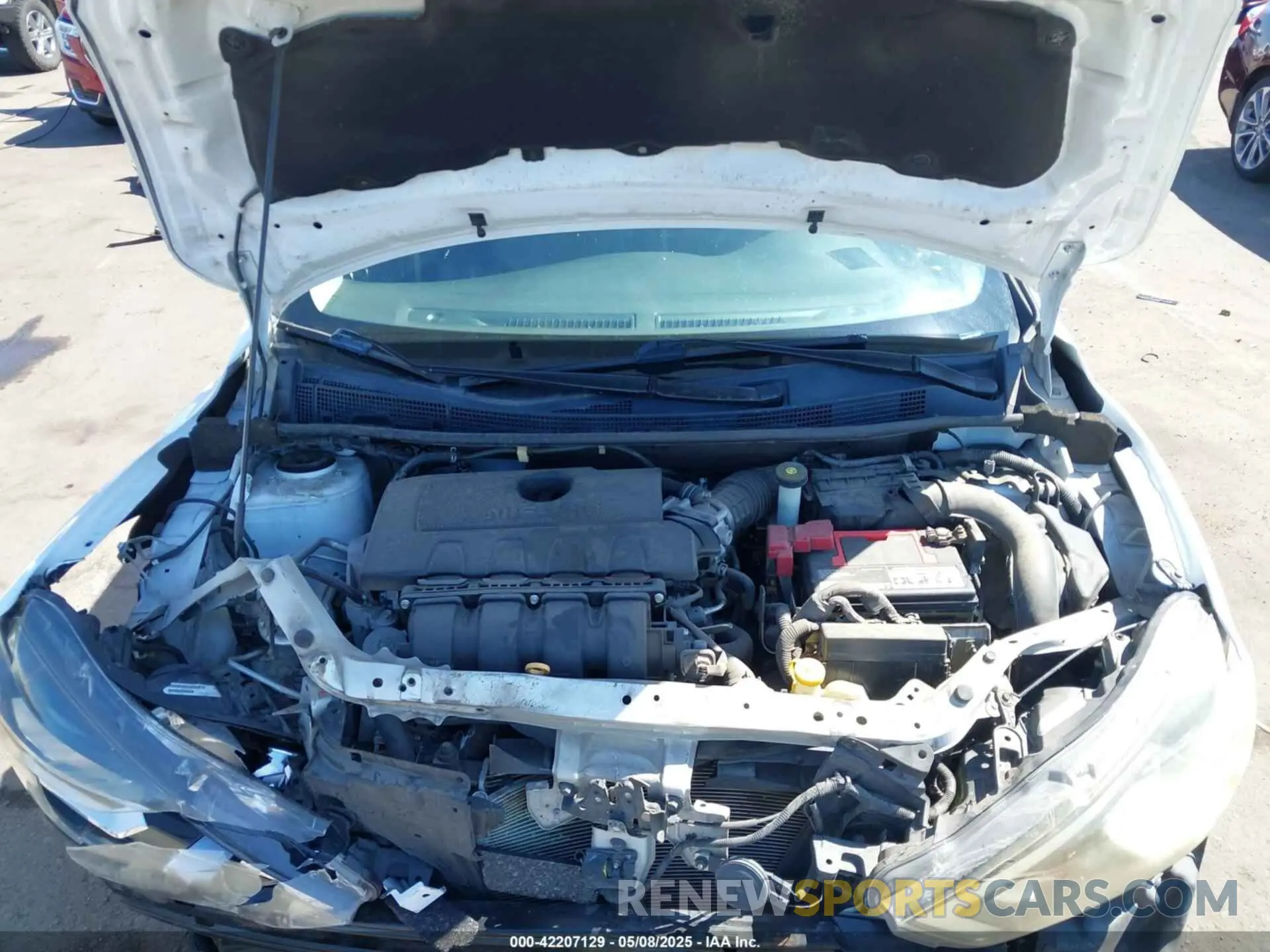 10 Фотография поврежденного автомобиля 3N1AB7AP8KY323629 NISSAN SENTRA 2019