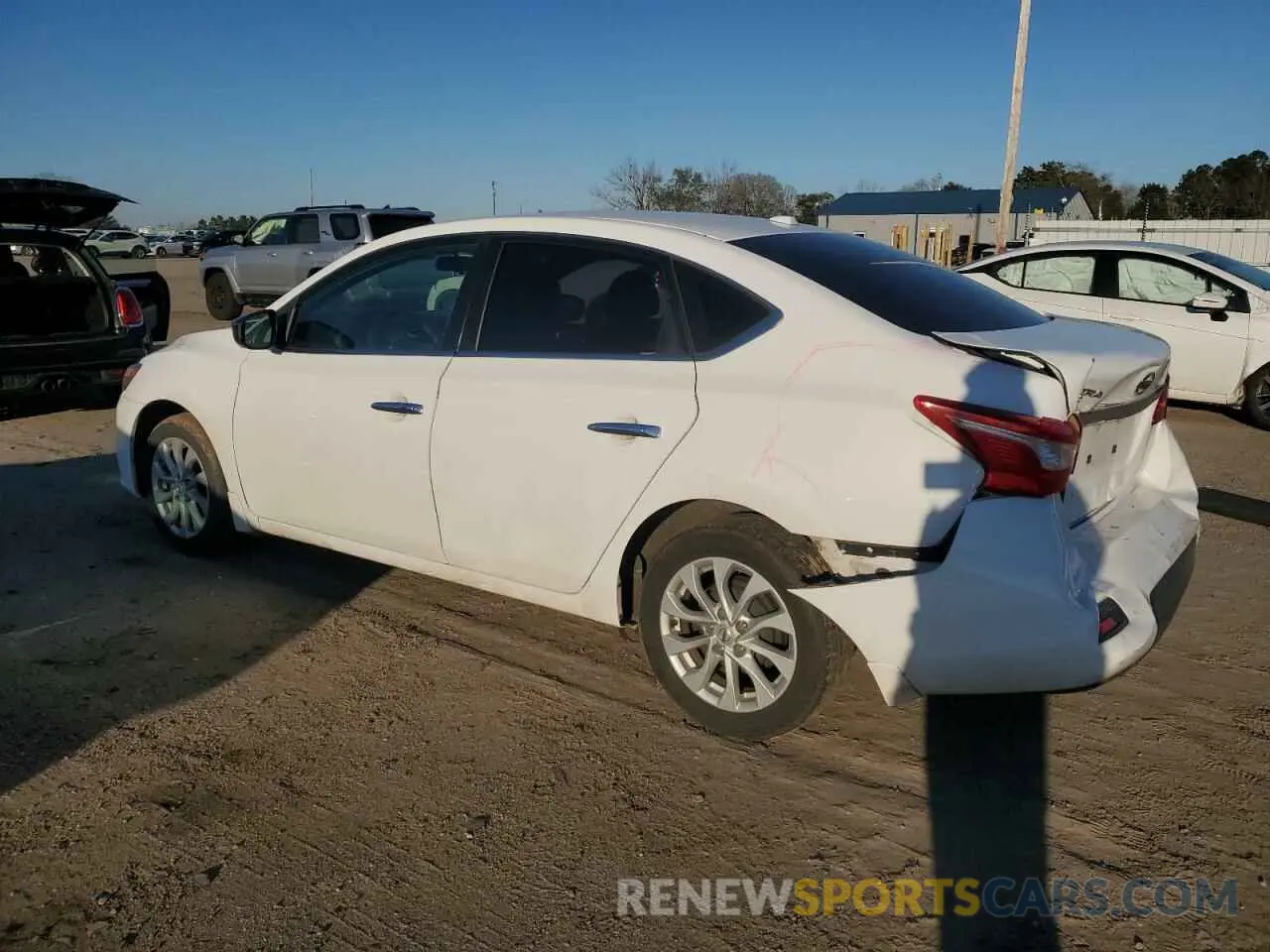 2 Photograph of a damaged car 3N1AB7AP8KY334159 NISSAN SENTRA 2019