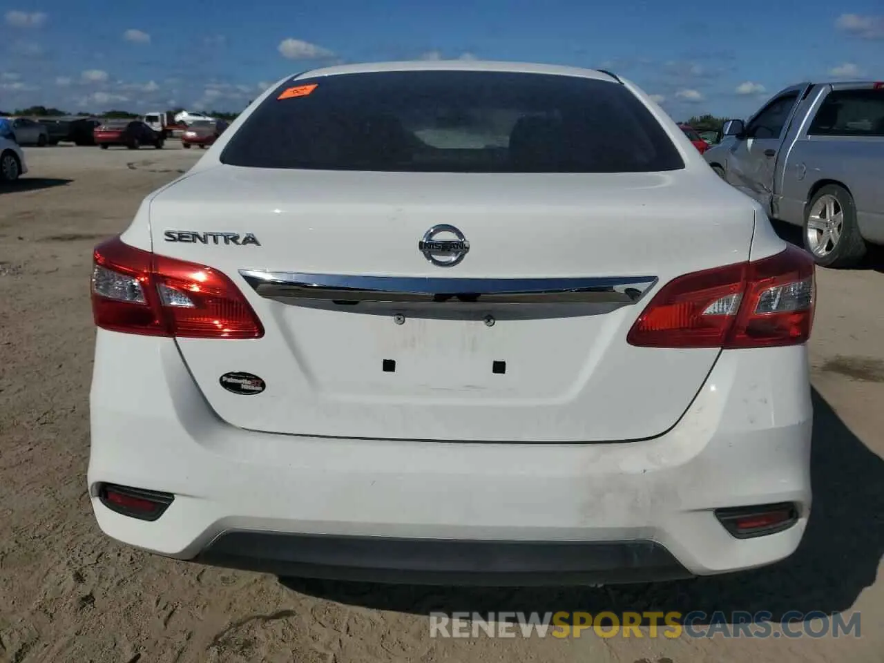 6 Photograph of a damaged car 3N1AB7AP8KY334811 NISSAN SENTRA 2019
