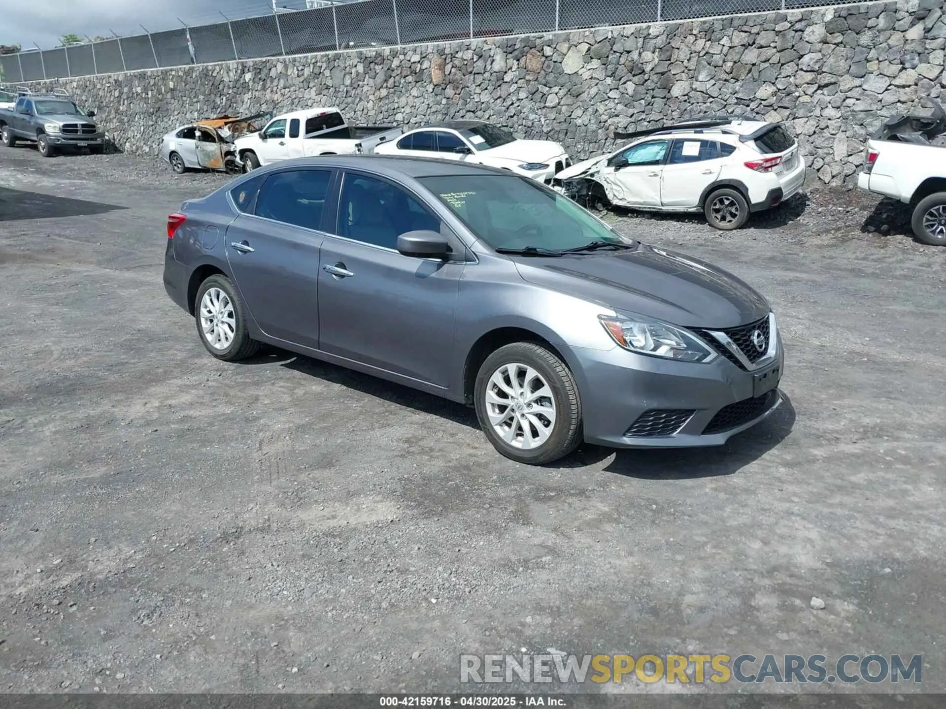 1 Фотография поврежденного автомобиля 3N1AB7AP8KY348708 NISSAN SENTRA 2019