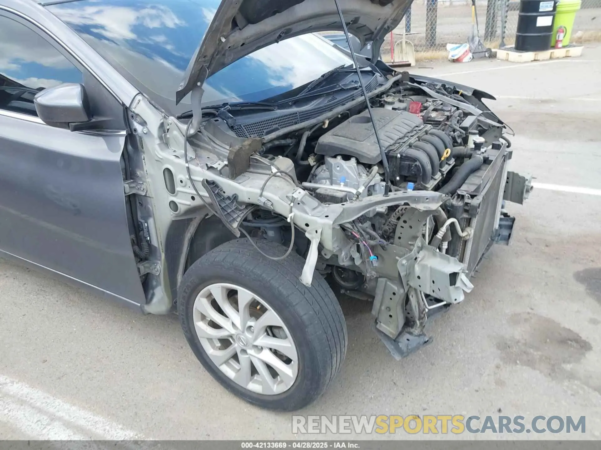 19 Фотография поврежденного автомобиля 3N1AB7AP8KY354976 NISSAN SENTRA 2019