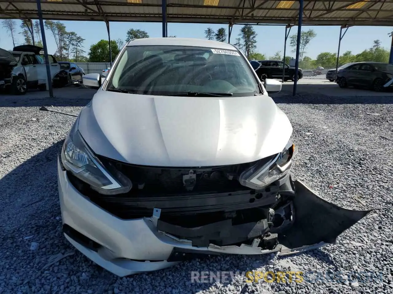 5 Фотография поврежденного автомобиля 3N1AB7AP8KY355397 NISSAN SENTRA 2019