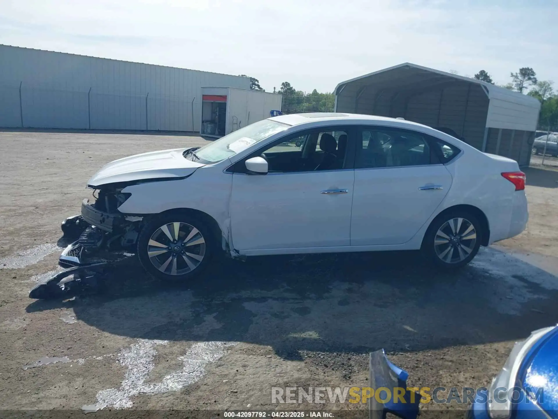 15 Photograph of a damaged car 3N1AB7AP8KY370532 NISSAN SENTRA 2019