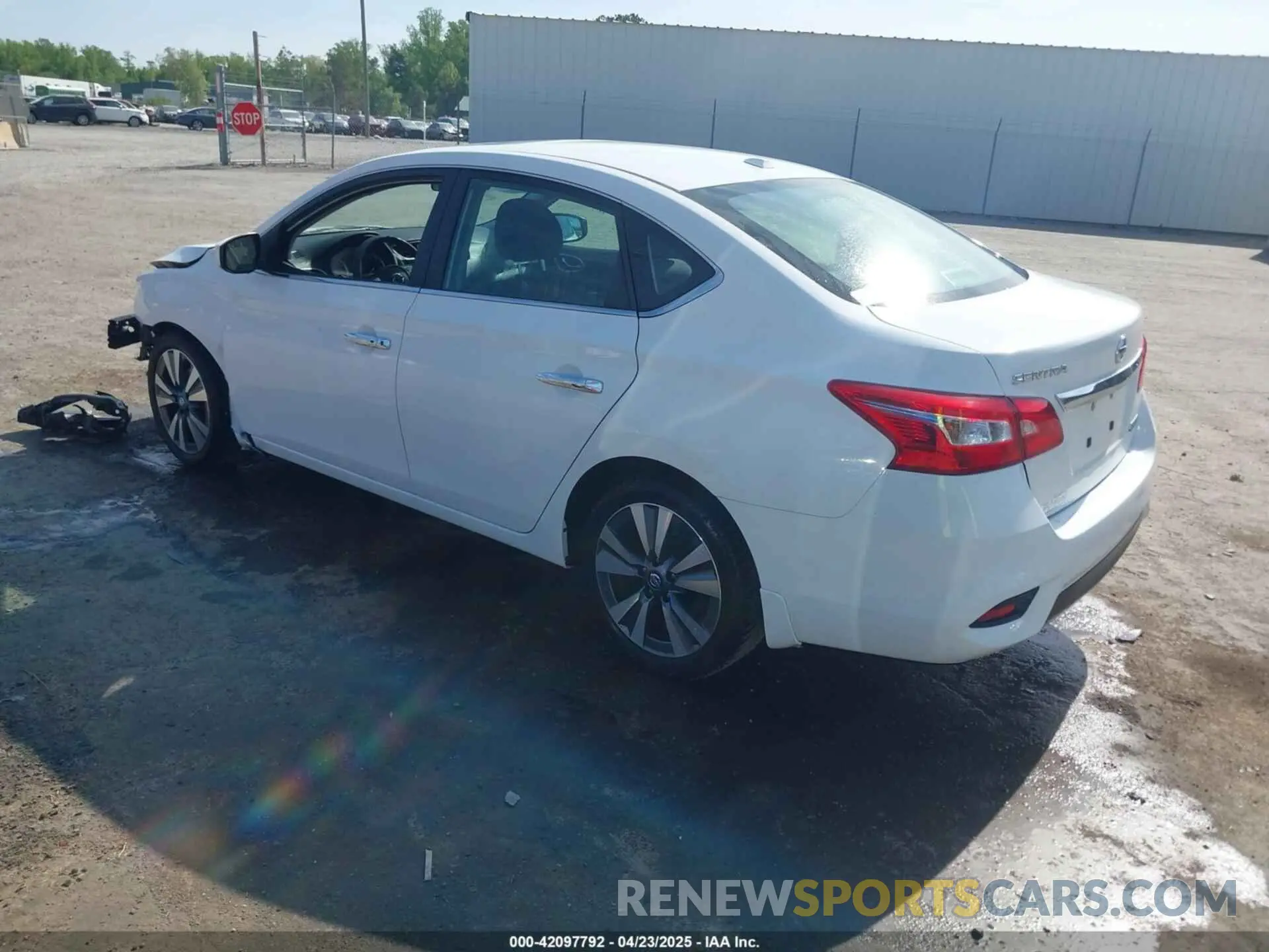3 Photograph of a damaged car 3N1AB7AP8KY370532 NISSAN SENTRA 2019