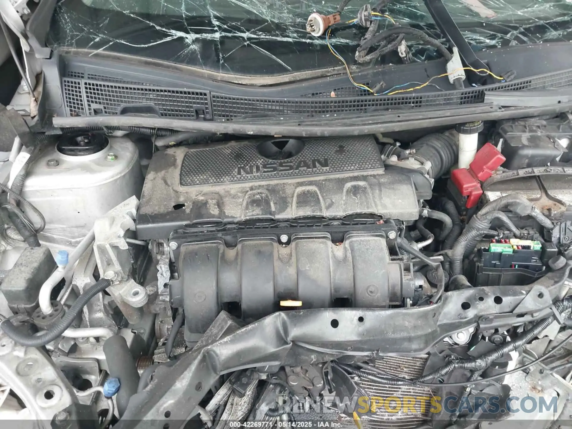10 Photograph of a damaged car 3N1AB7AP8KY373219 NISSAN SENTRA 2019