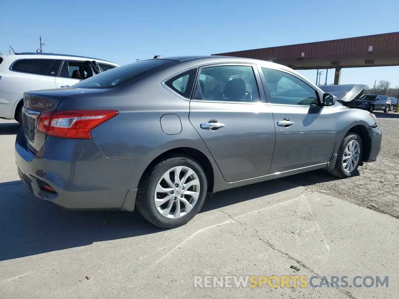 3 Photograph of a damaged car 3N1AB7AP8KY374466 NISSAN SENTRA 2019
