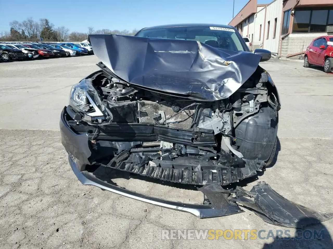 5 Photograph of a damaged car 3N1AB7AP8KY374466 NISSAN SENTRA 2019