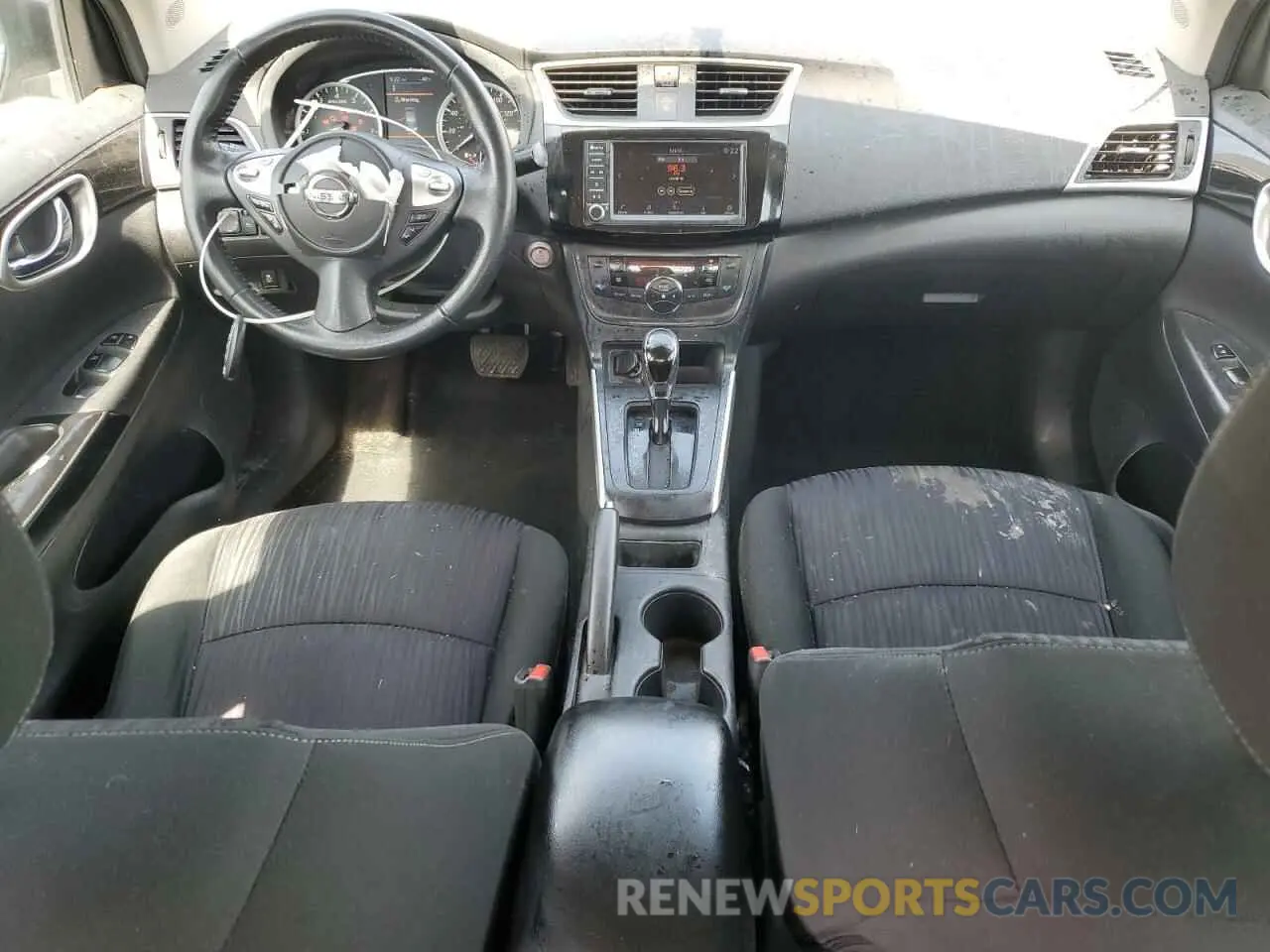 8 Photograph of a damaged car 3N1AB7AP8KY374466 NISSAN SENTRA 2019