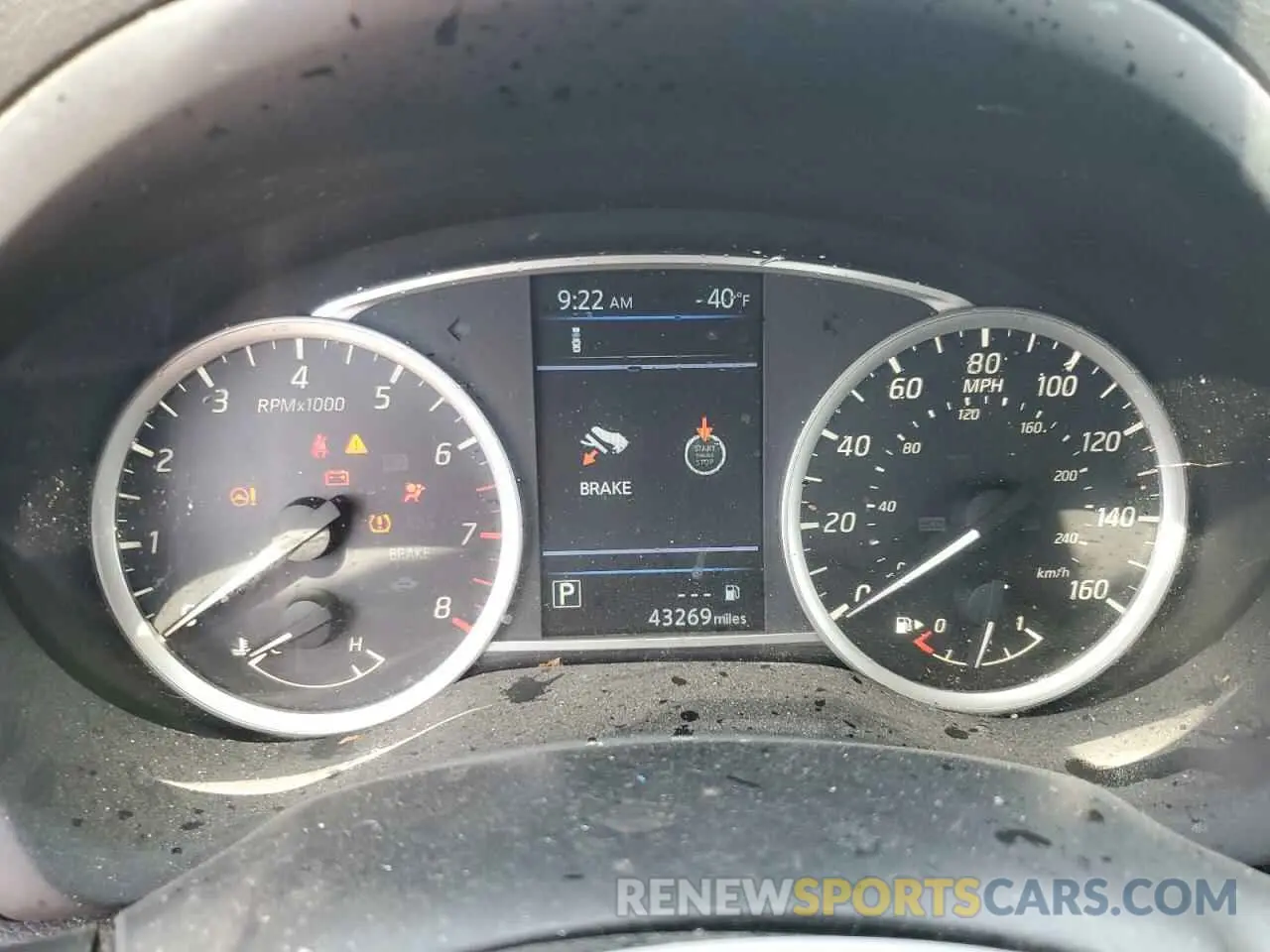 9 Photograph of a damaged car 3N1AB7AP8KY374466 NISSAN SENTRA 2019
