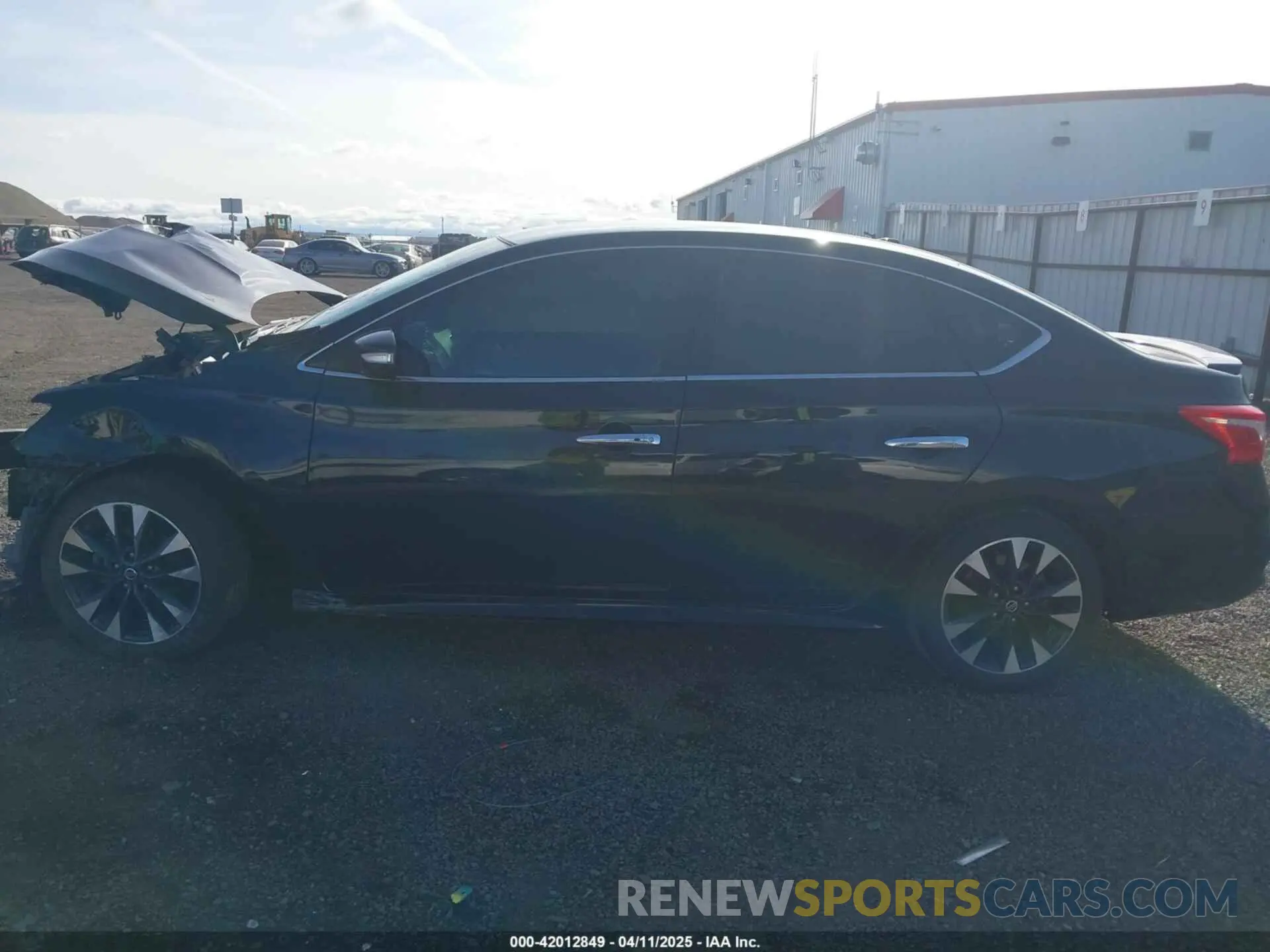 15 Photograph of a damaged car 3N1AB7AP8KY391042 NISSAN SENTRA 2019