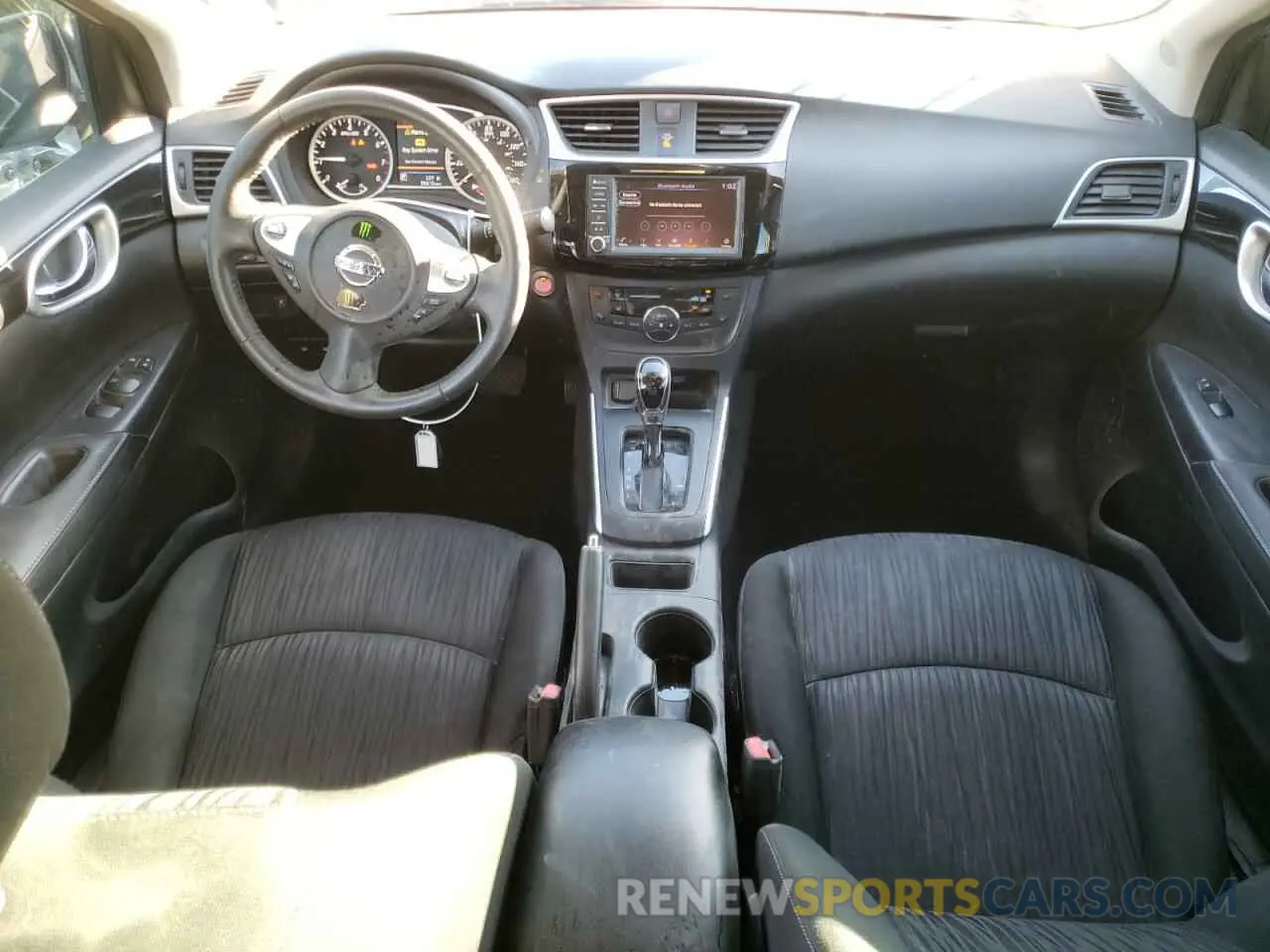 8 Photograph of a damaged car 3N1AB7AP8KY392479 NISSAN SENTRA 2019