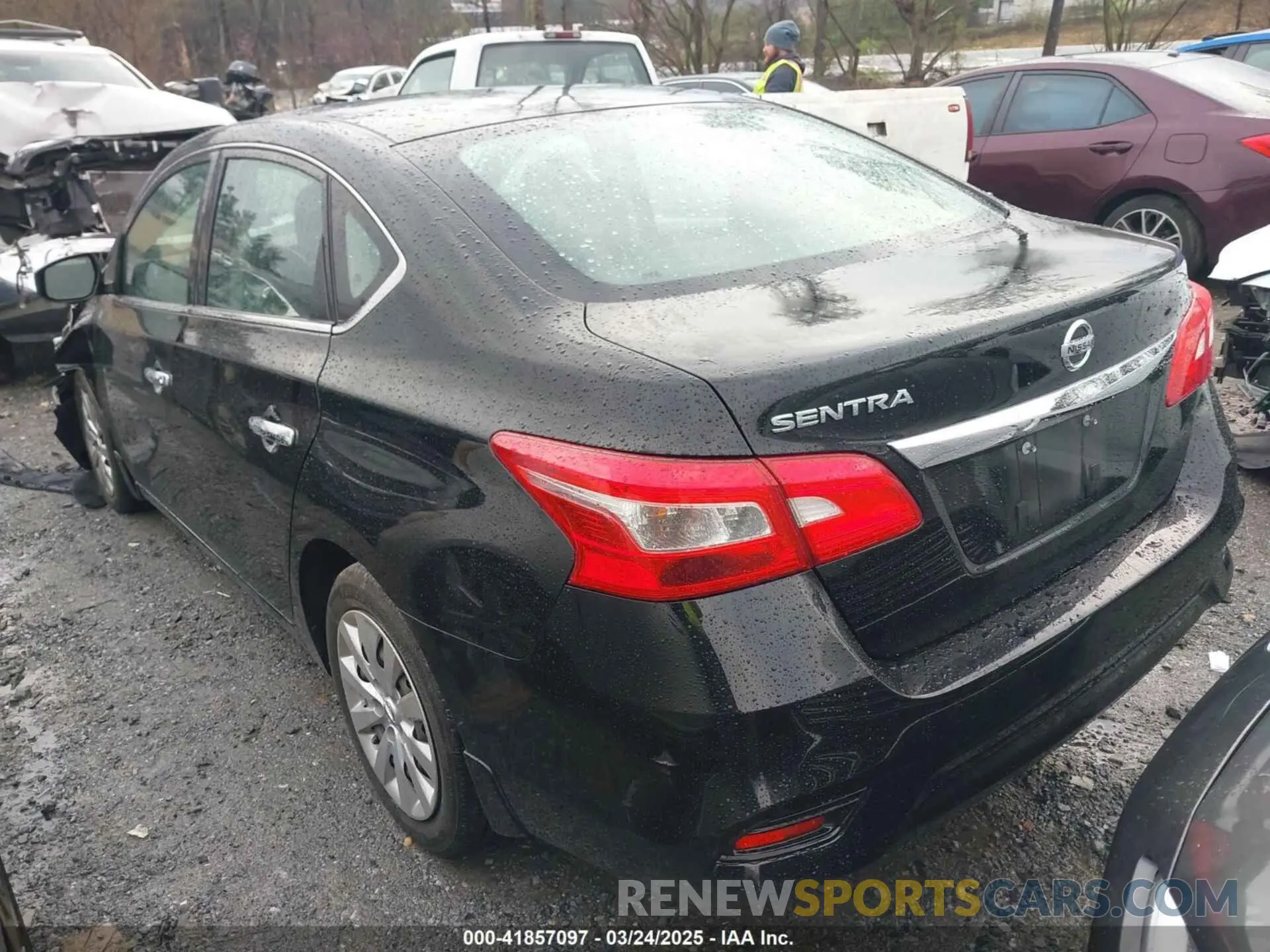 3 Photograph of a damaged car 3N1AB7AP8KY413749 NISSAN SENTRA 2019