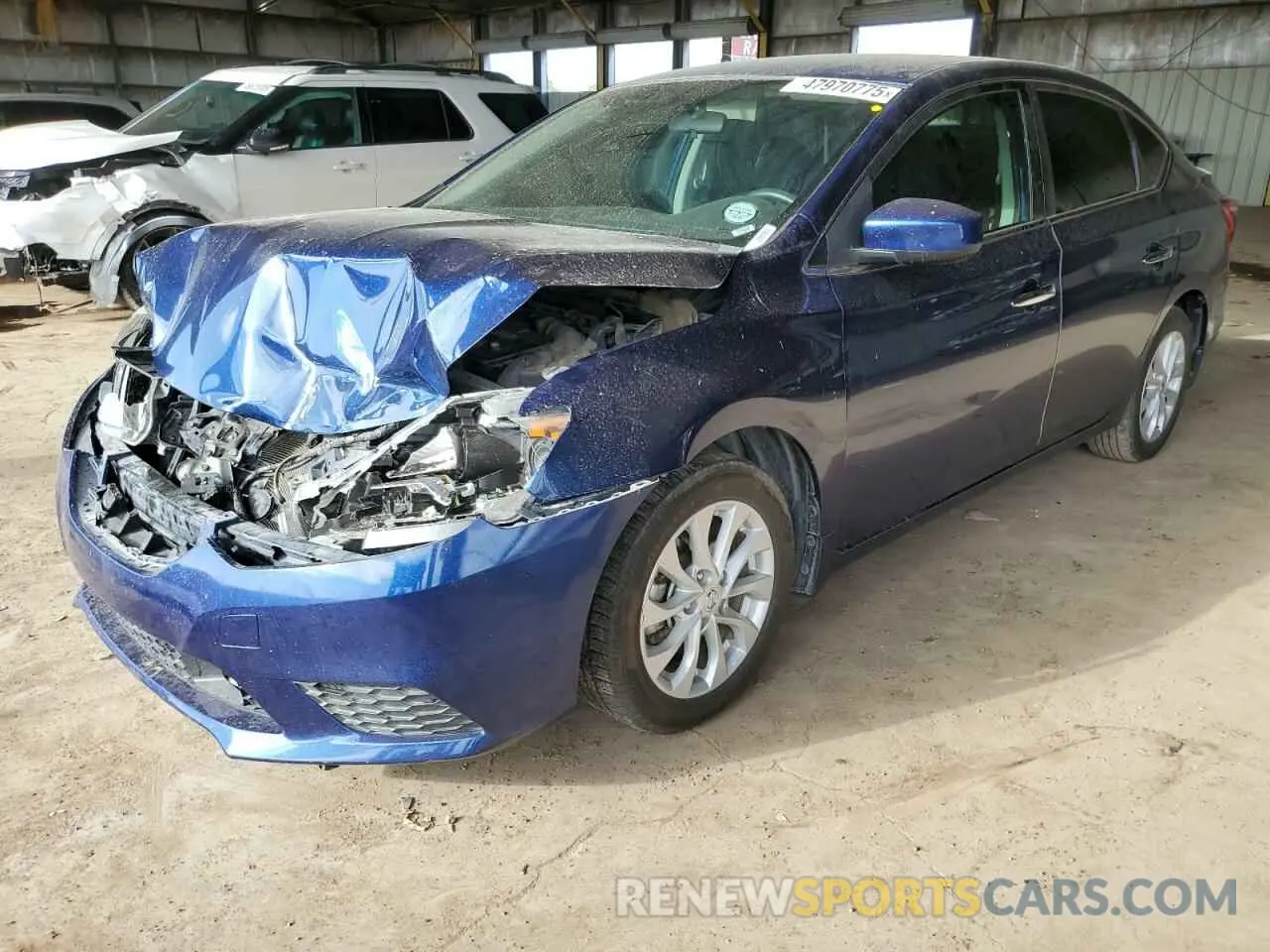 1 Фотография поврежденного автомобиля 3N1AB7AP8KY422113 NISSAN SENTRA 2019