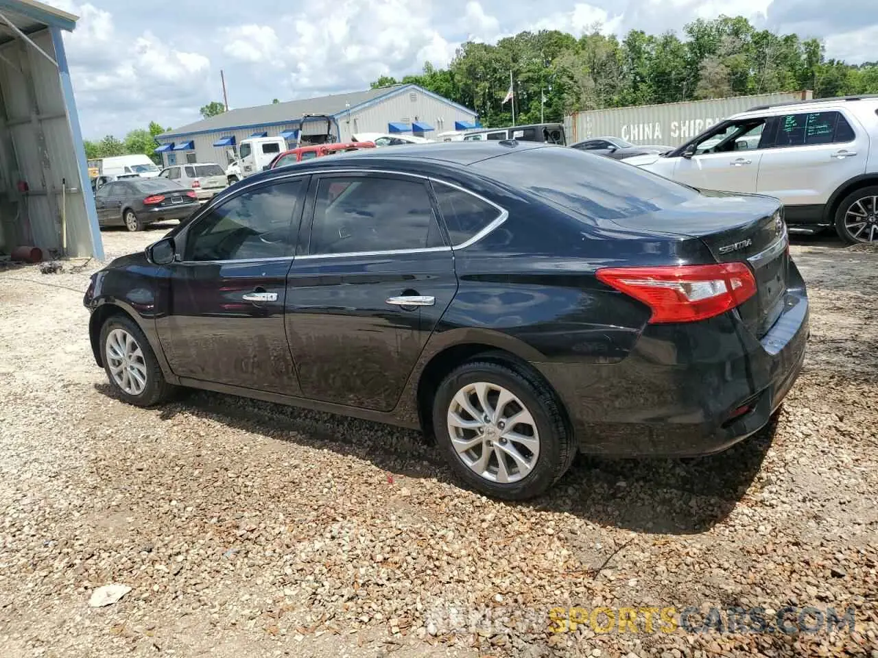 2 Photograph of a damaged car 3N1AB7AP8KY434648 NISSAN SENTRA 2019