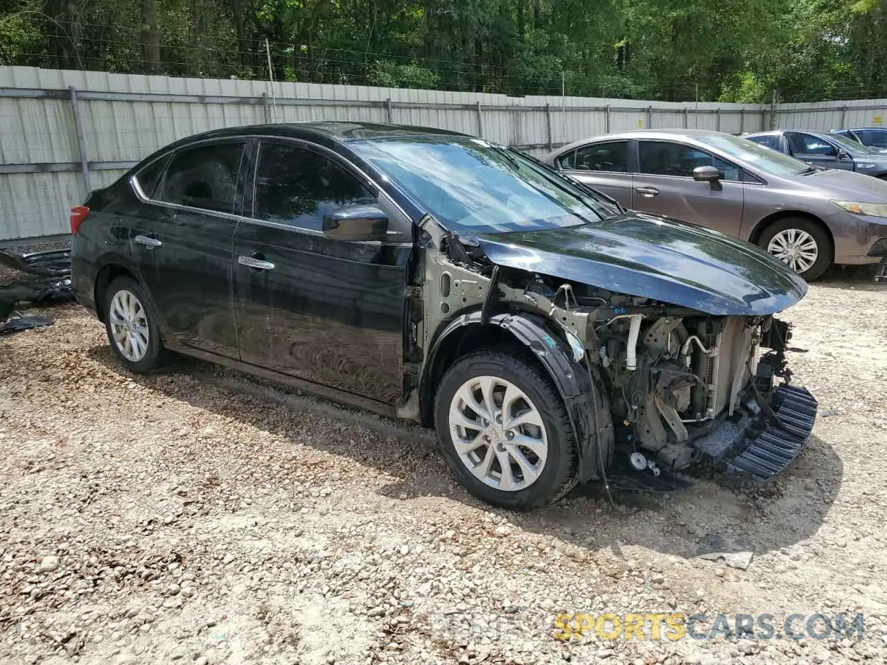 4 Photograph of a damaged car 3N1AB7AP8KY434648 NISSAN SENTRA 2019