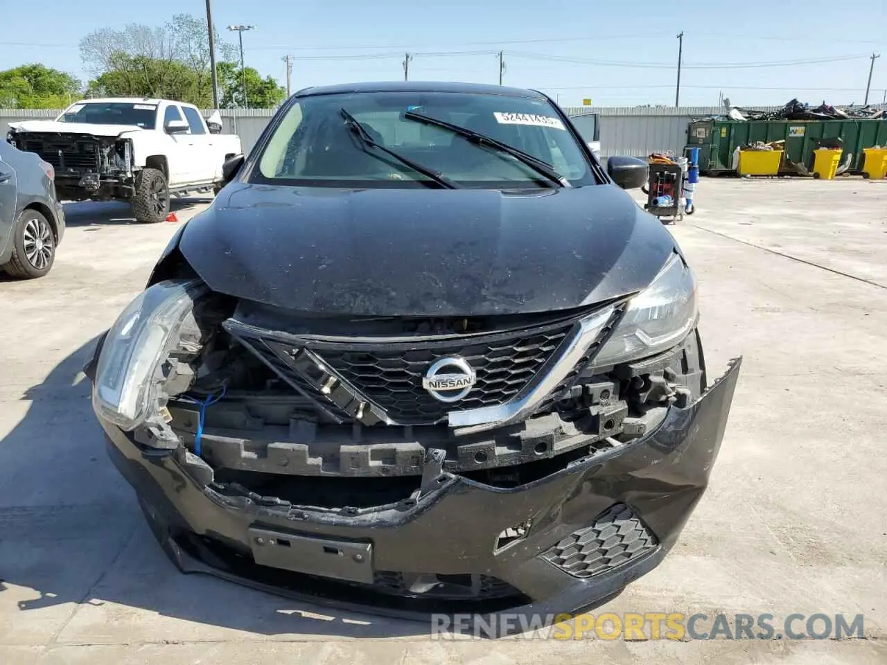 5 Photograph of a damaged car 3N1AB7AP8KY435654 NISSAN SENTRA 2019