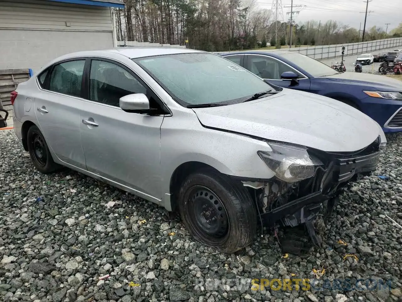 4 Фотография поврежденного автомобиля 3N1AB7AP8KY441549 NISSAN SENTRA 2019