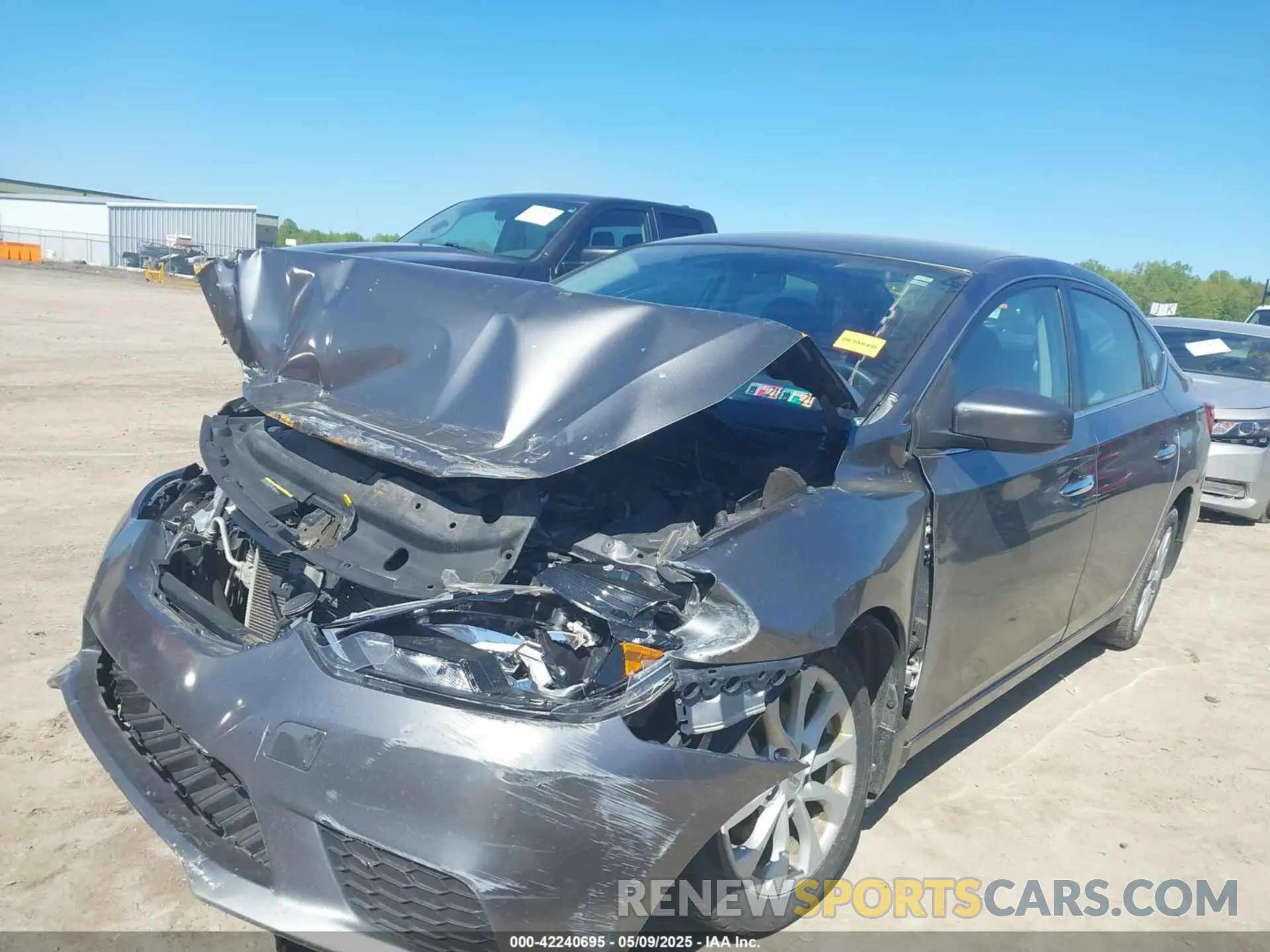 2 Photograph of a damaged car 3N1AB7AP8KY441678 NISSAN SENTRA 2019