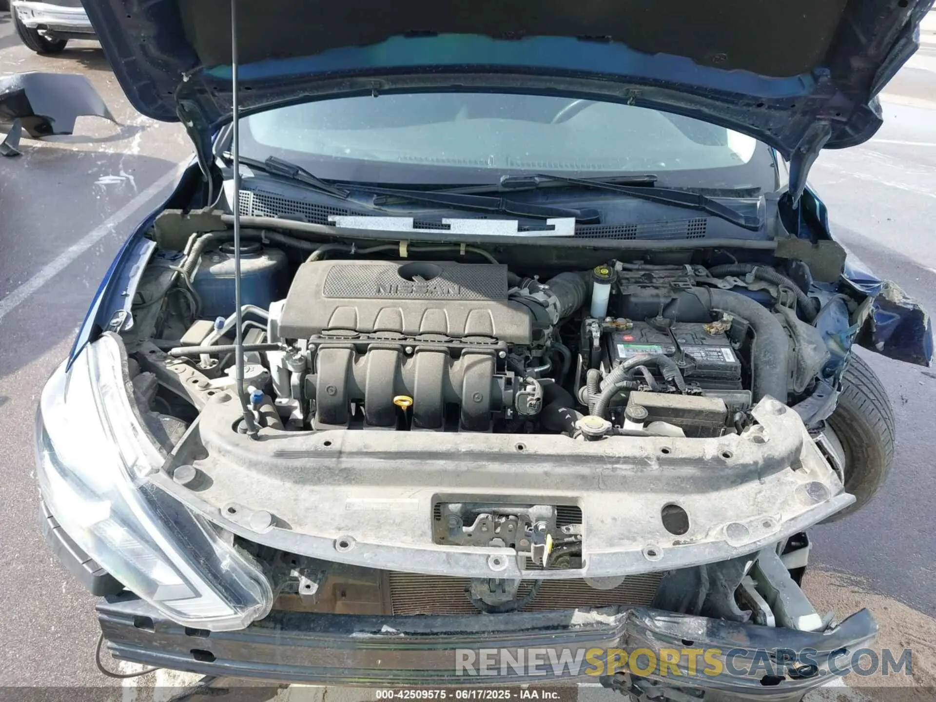 10 Photograph of a damaged car 3N1AB7AP8KY448453 NISSAN SENTRA 2019