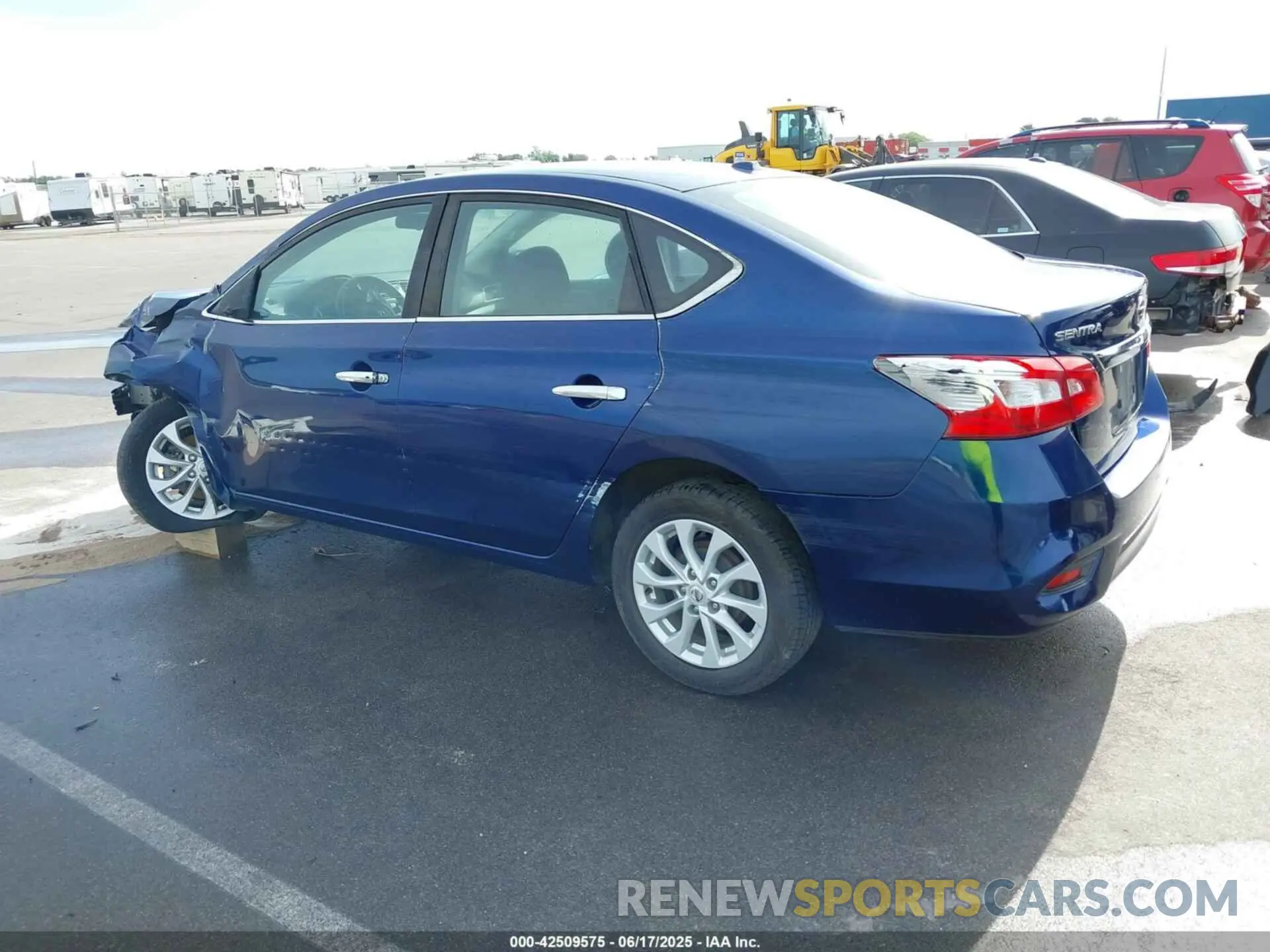 3 Photograph of a damaged car 3N1AB7AP8KY448453 NISSAN SENTRA 2019