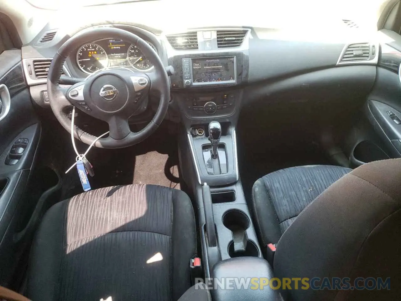 8 Photograph of a damaged car 3N1AB7AP8KY452891 NISSAN SENTRA 2019