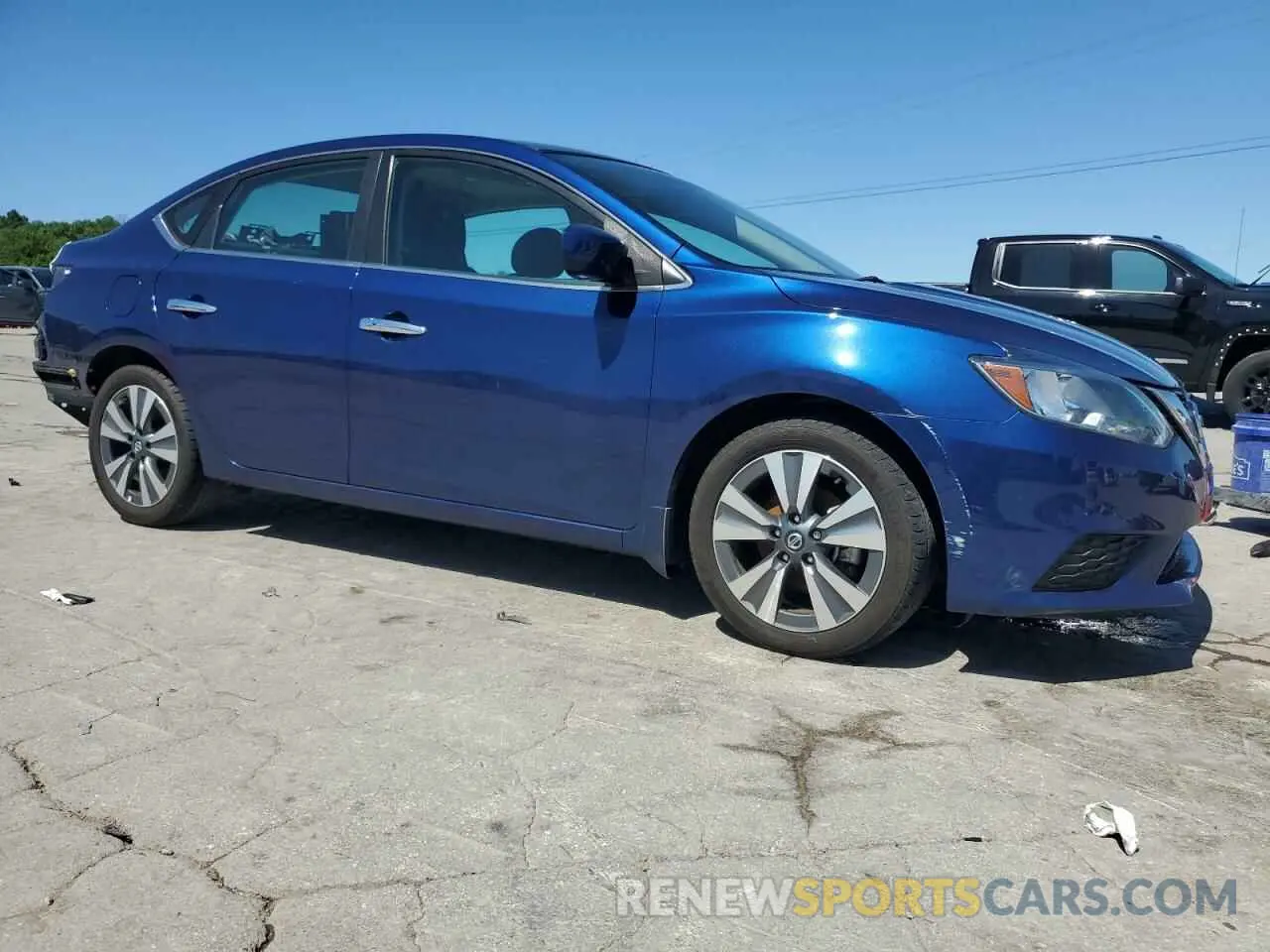 4 Фотография поврежденного автомобиля 3N1AB7AP8KY453037 NISSAN SENTRA 2019