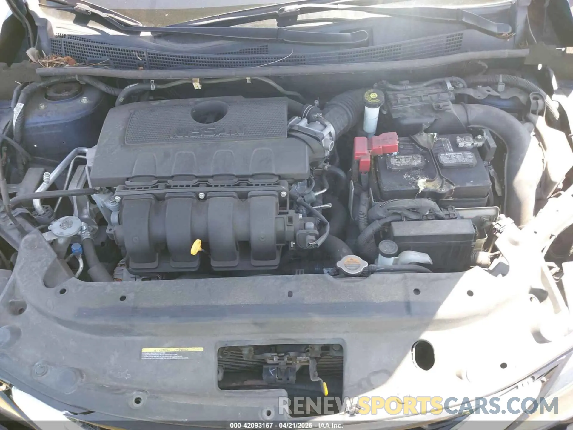 10 Photograph of a damaged car 3N1AB7AP8KY454026 NISSAN SENTRA 2019