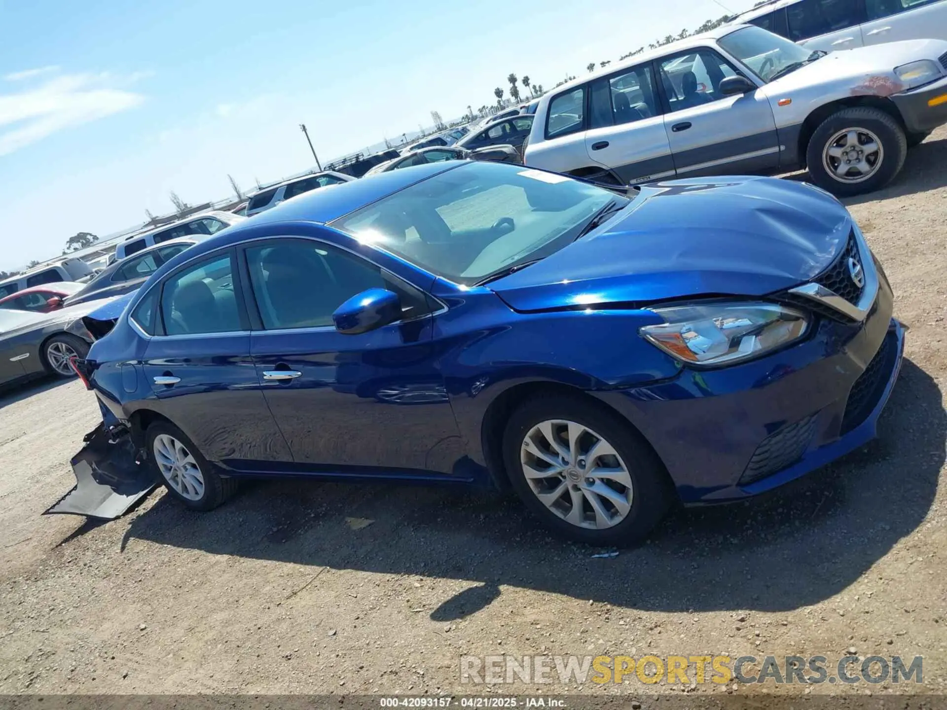 13 Photograph of a damaged car 3N1AB7AP8KY454026 NISSAN SENTRA 2019