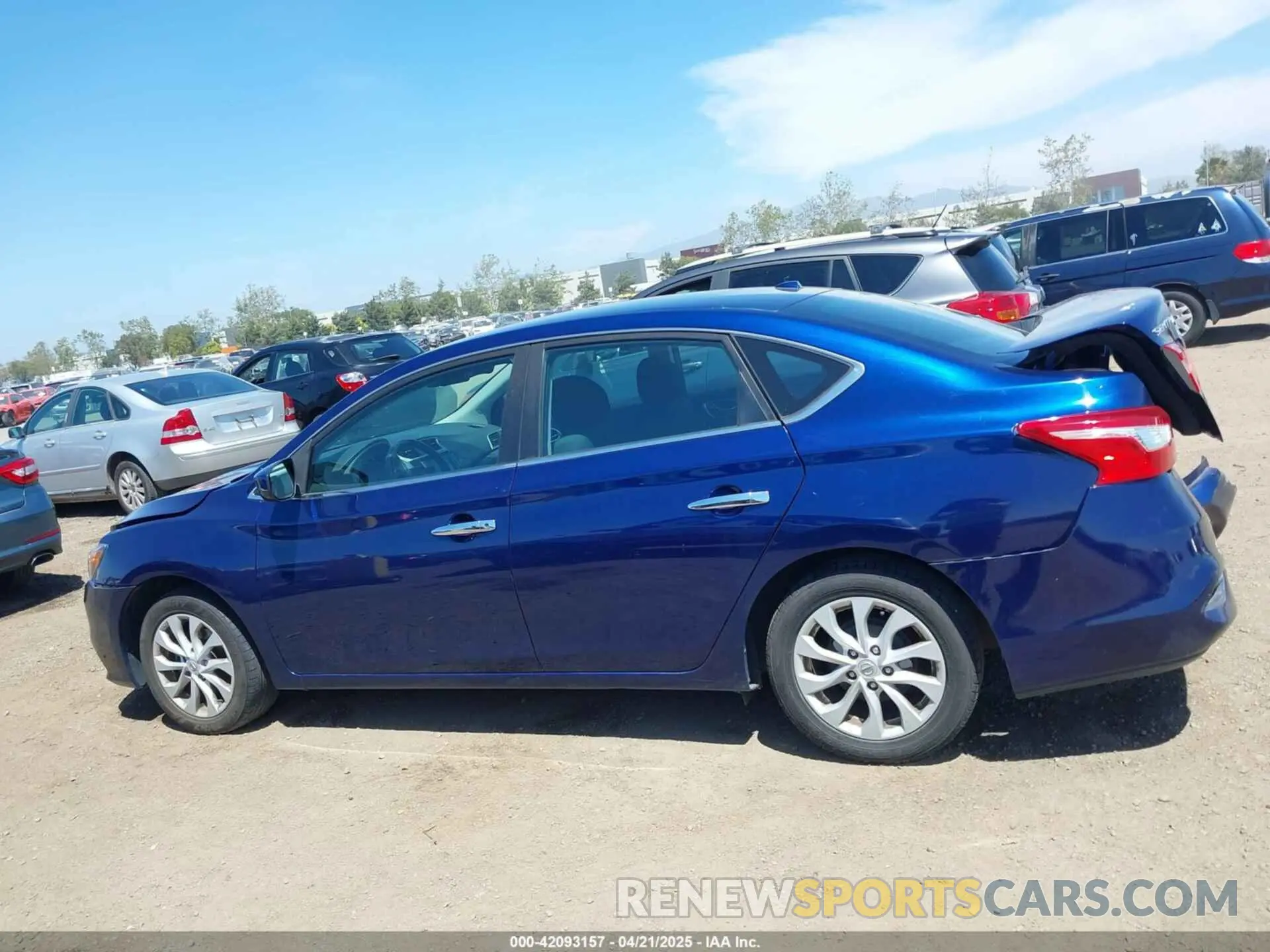 14 Photograph of a damaged car 3N1AB7AP8KY454026 NISSAN SENTRA 2019