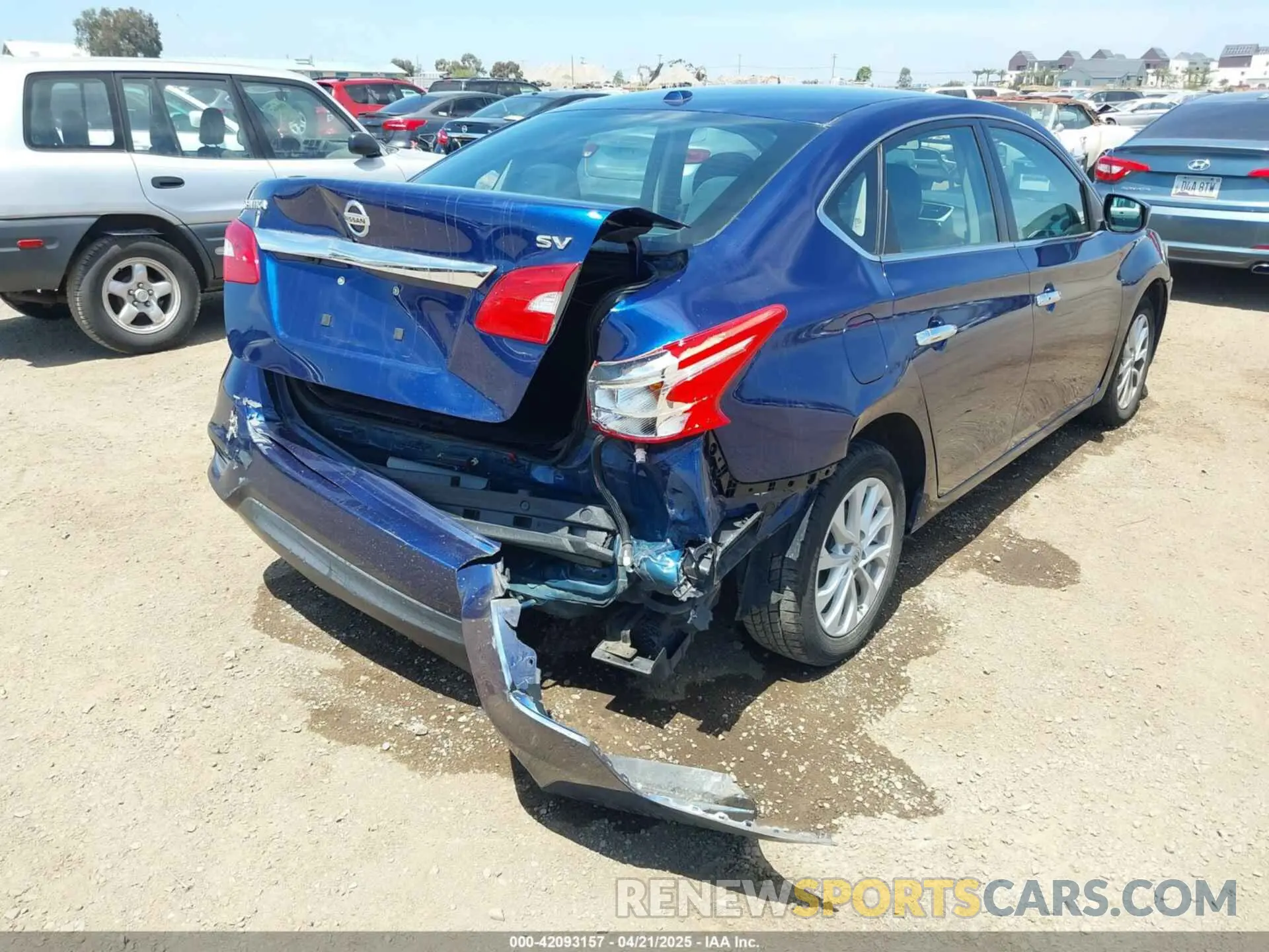 6 Photograph of a damaged car 3N1AB7AP8KY454026 NISSAN SENTRA 2019