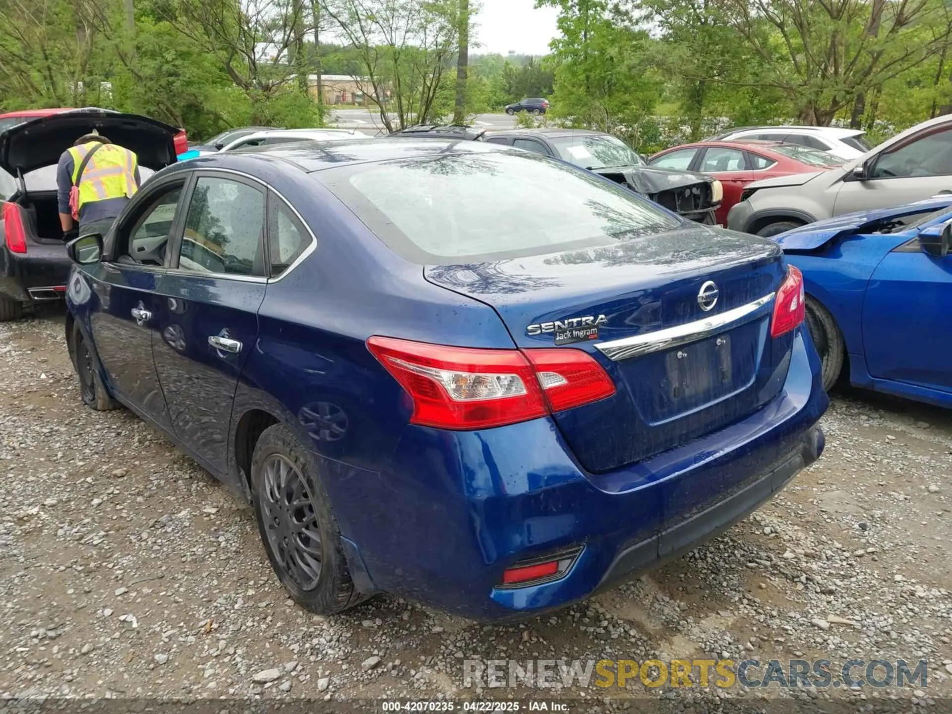 14 Фотография поврежденного автомобиля 3N1AB7AP8KY457461 NISSAN SENTRA 2019