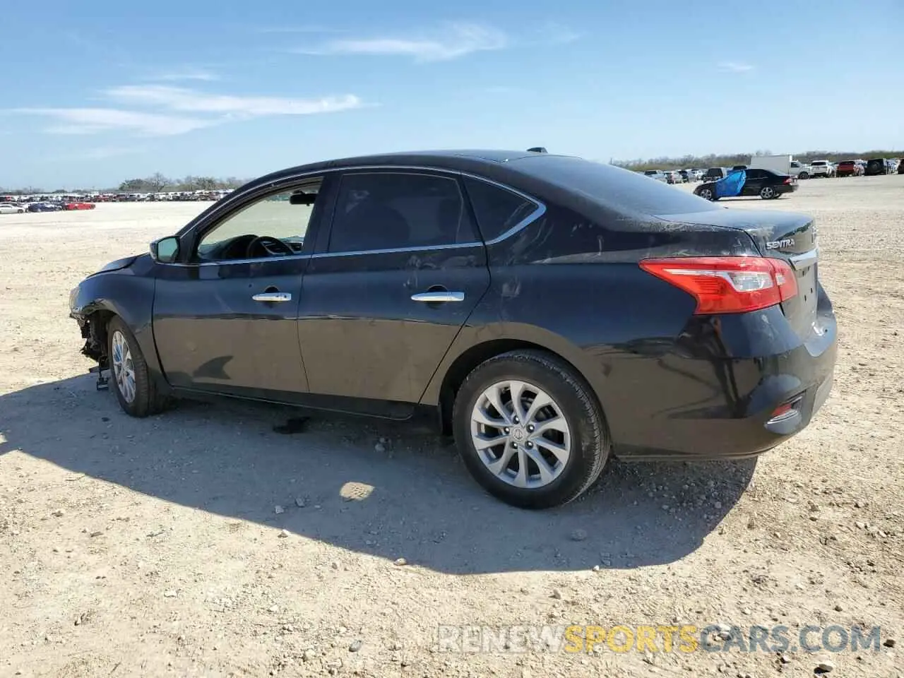 2 Photograph of a damaged car 3N1AB7AP9KL625430 NISSAN SENTRA 2019