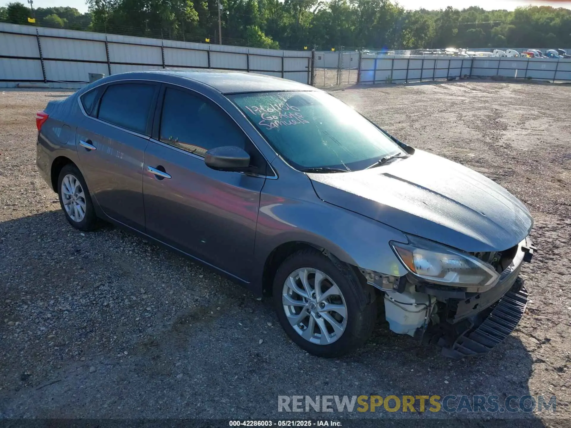 1 Photograph of a damaged car 3N1AB7AP9KL627257 NISSAN SENTRA 2019