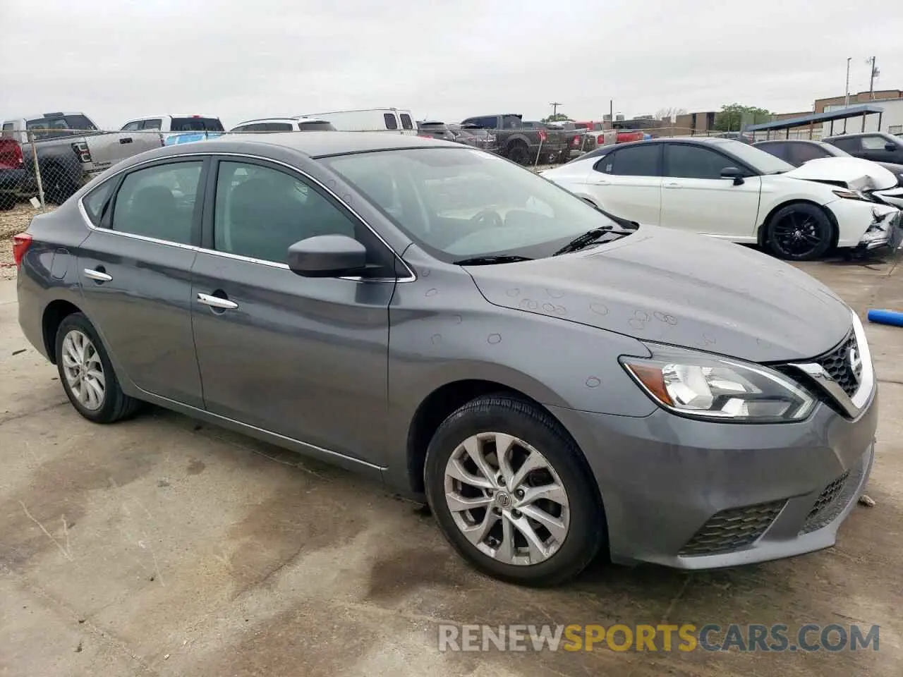4 Фотография поврежденного автомобиля 3N1AB7AP9KL628375 NISSAN SENTRA 2019