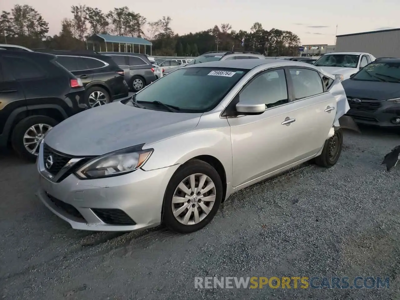 1 Фотография поврежденного автомобиля 3N1AB7AP9KY220185 NISSAN SENTRA 2019