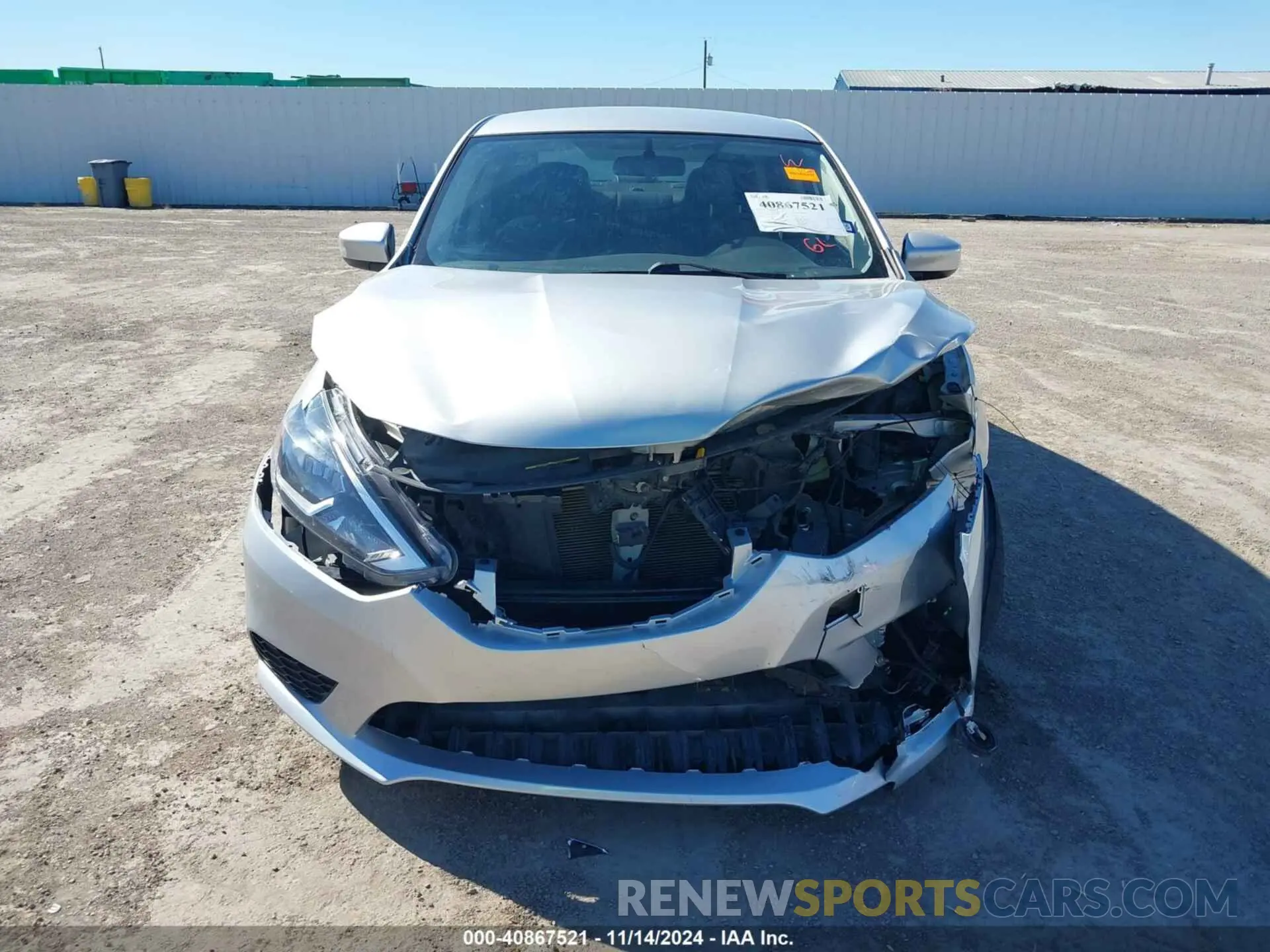 13 Фотография поврежденного автомобиля 3N1AB7AP9KY221451 NISSAN SENTRA 2019