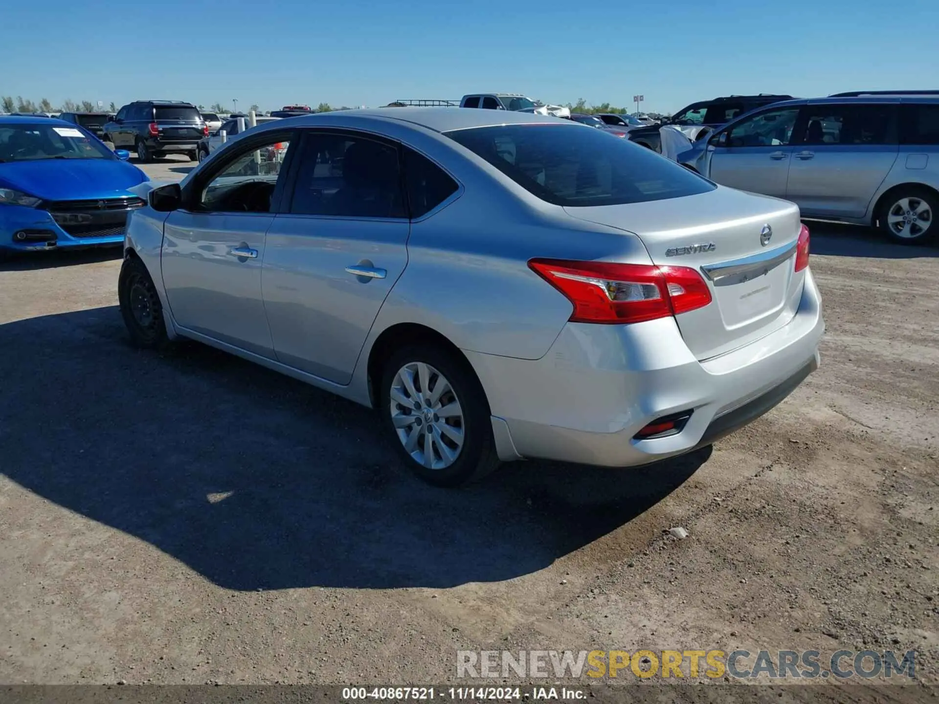 3 Фотография поврежденного автомобиля 3N1AB7AP9KY221451 NISSAN SENTRA 2019