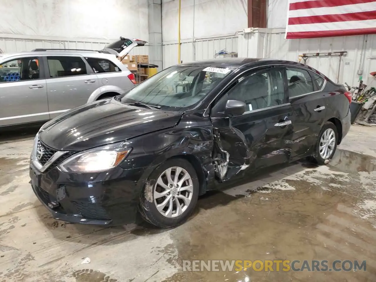 1 Фотография поврежденного автомобиля 3N1AB7AP9KY221496 NISSAN SENTRA 2019