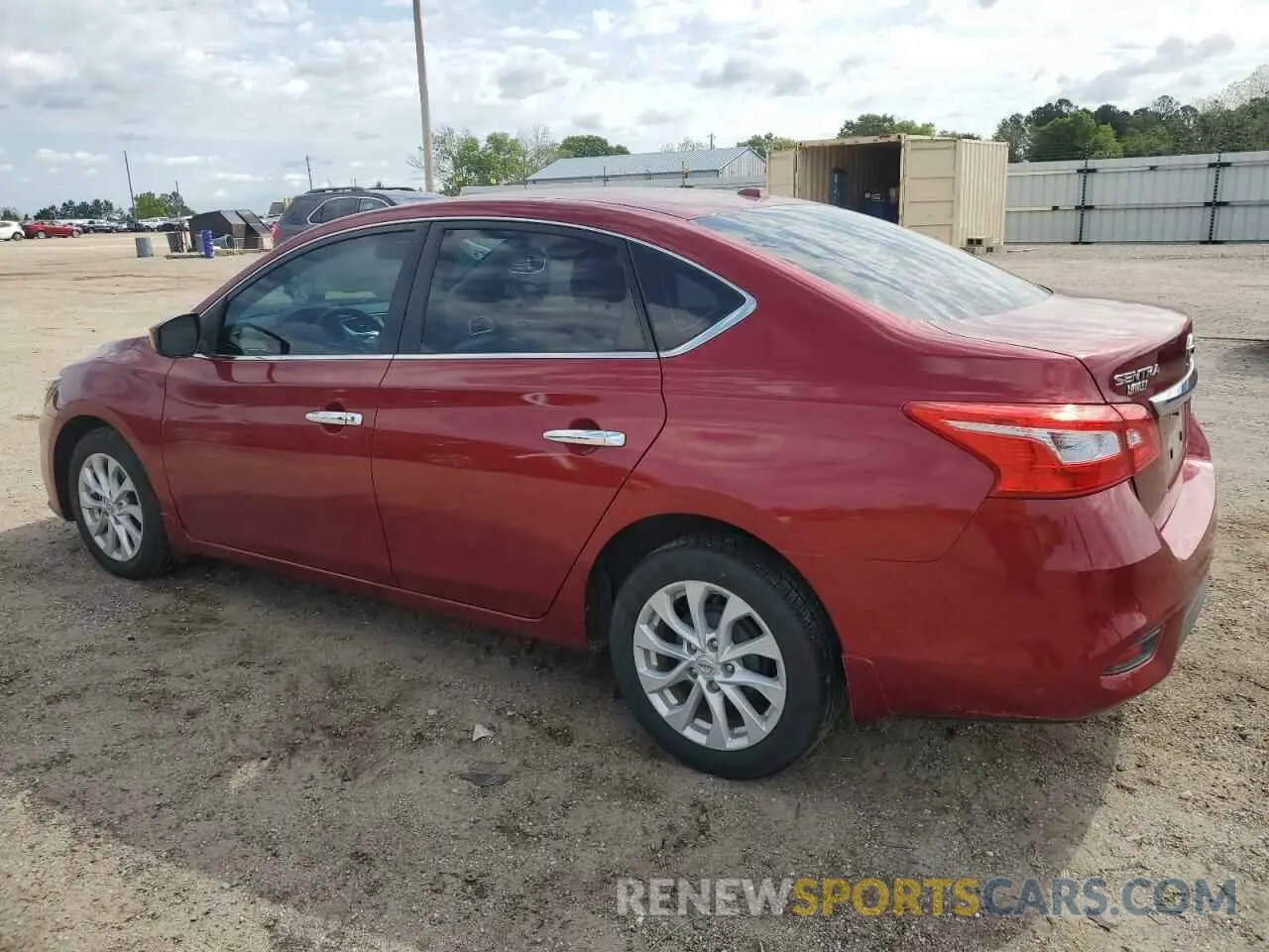2 Photograph of a damaged car 3N1AB7AP9KY221739 NISSAN SENTRA 2019
