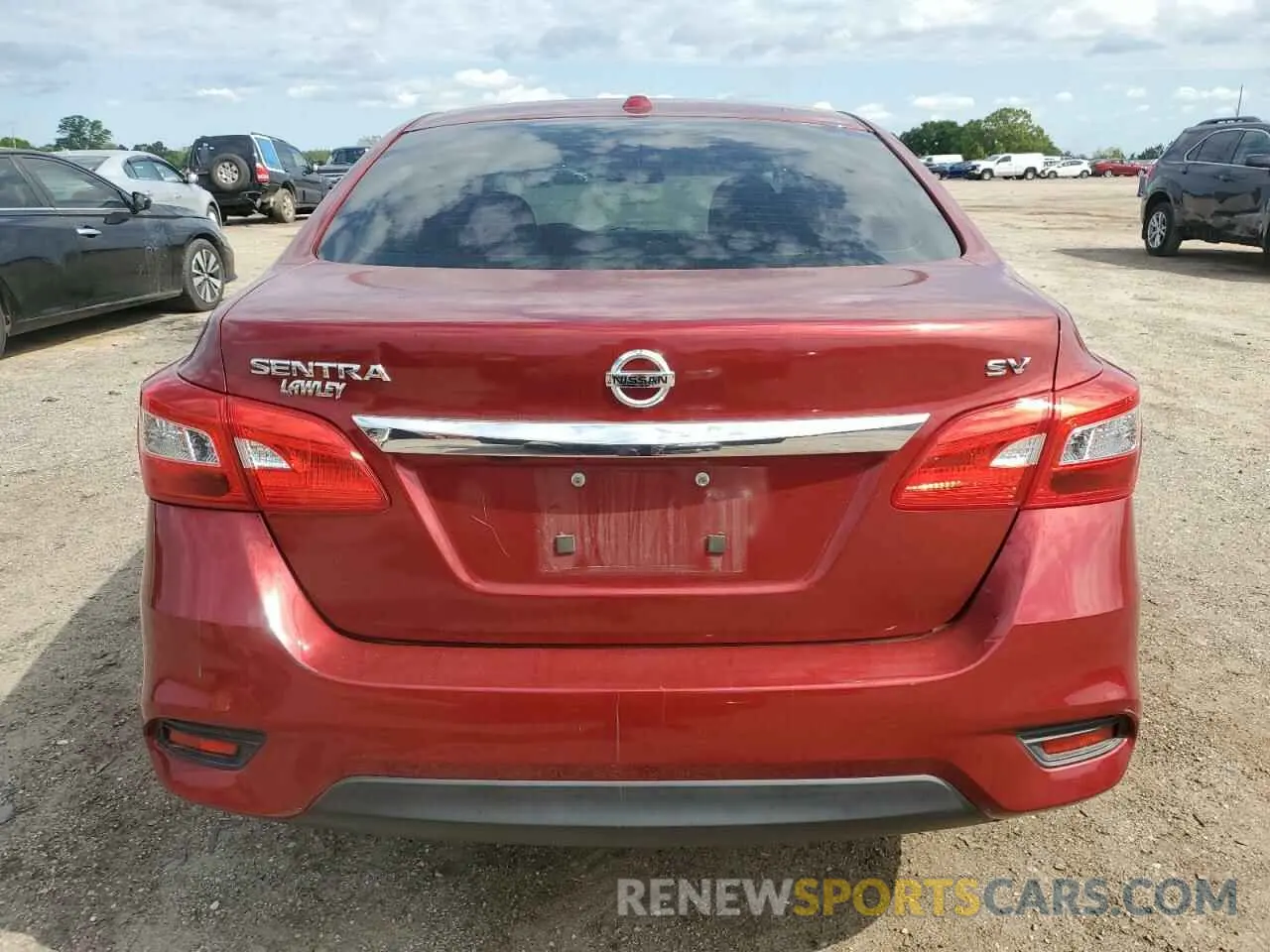 6 Photograph of a damaged car 3N1AB7AP9KY221739 NISSAN SENTRA 2019