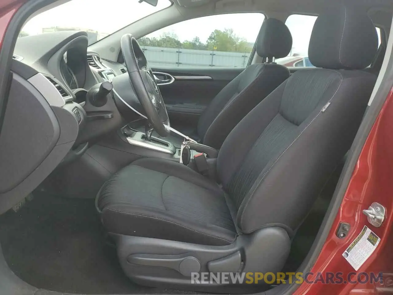 7 Photograph of a damaged car 3N1AB7AP9KY221739 NISSAN SENTRA 2019
