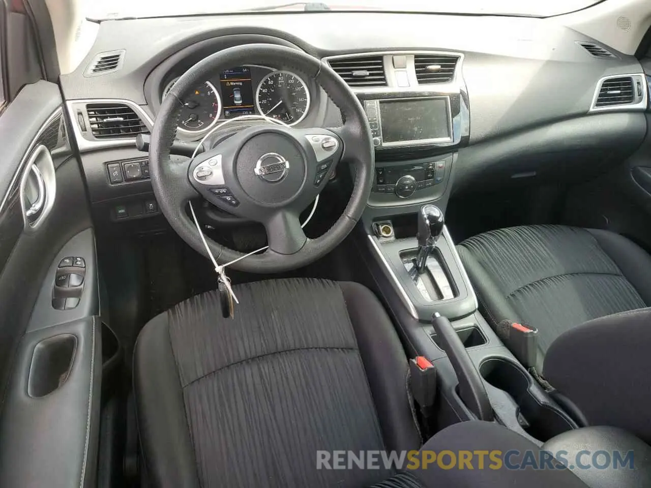 8 Photograph of a damaged car 3N1AB7AP9KY221739 NISSAN SENTRA 2019