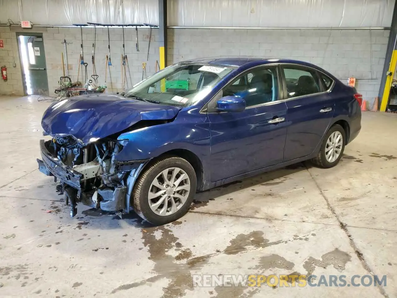 1 Фотография поврежденного автомобиля 3N1AB7AP9KY228318 NISSAN SENTRA 2019