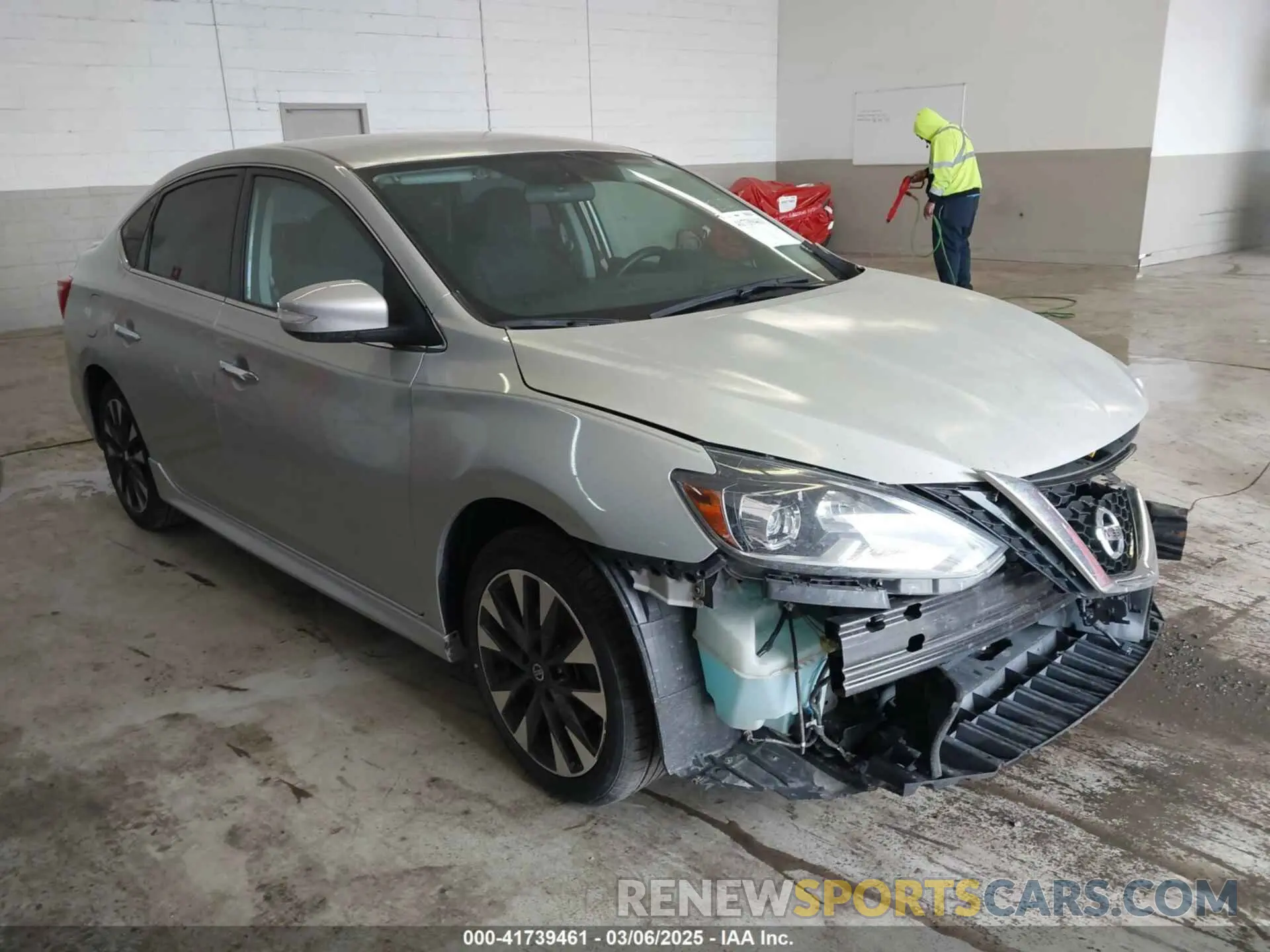 1 Photograph of a damaged car 3N1AB7AP9KY247399 NISSAN SENTRA 2019