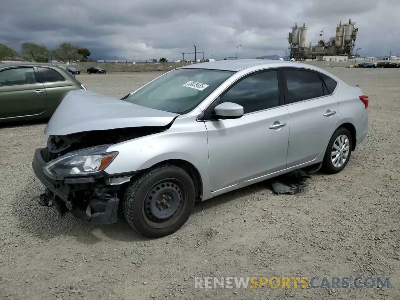 1 Фотография поврежденного автомобиля 3N1AB7AP9KY253753 NISSAN SENTRA 2019