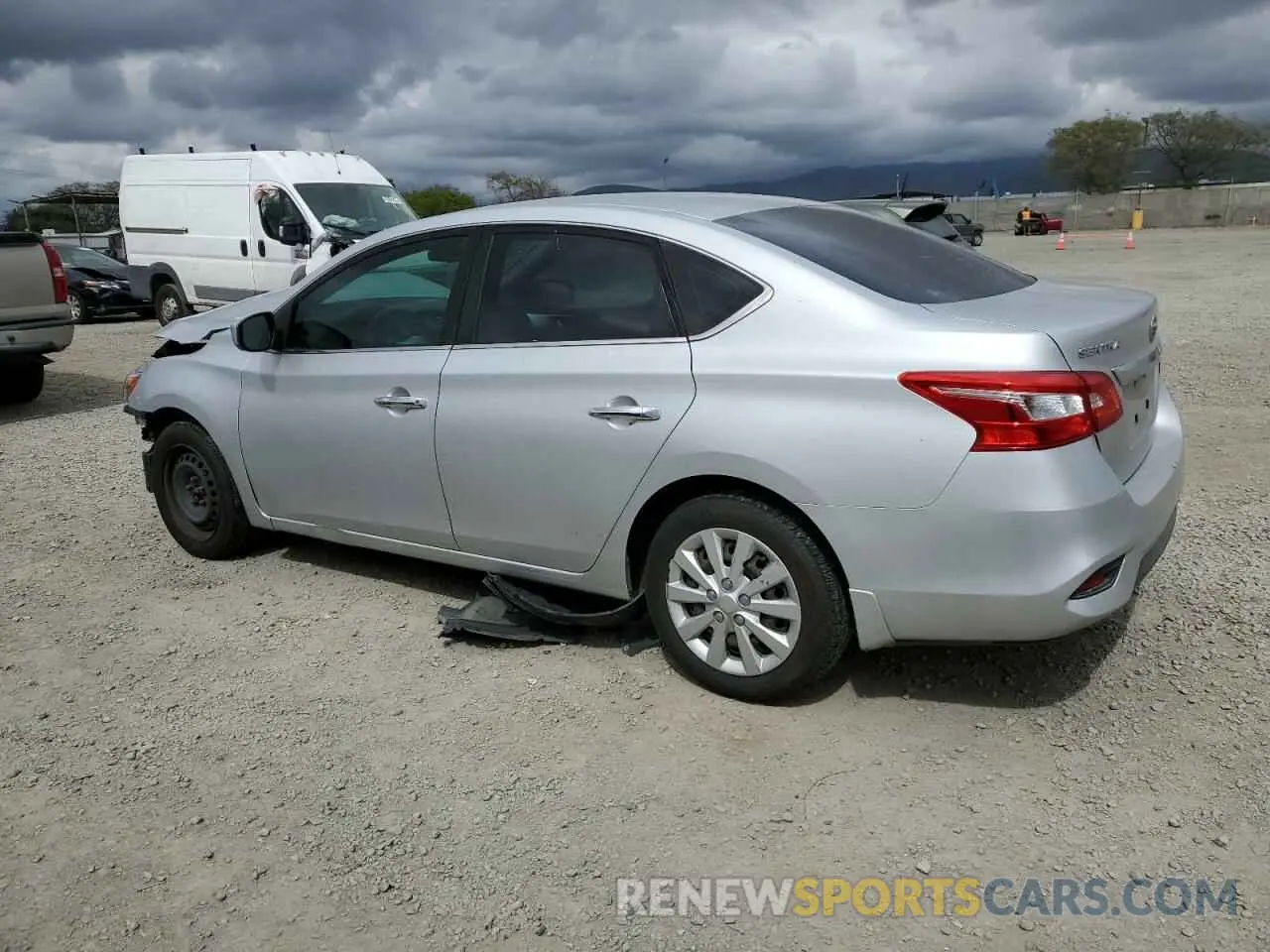 2 Фотография поврежденного автомобиля 3N1AB7AP9KY253753 NISSAN SENTRA 2019