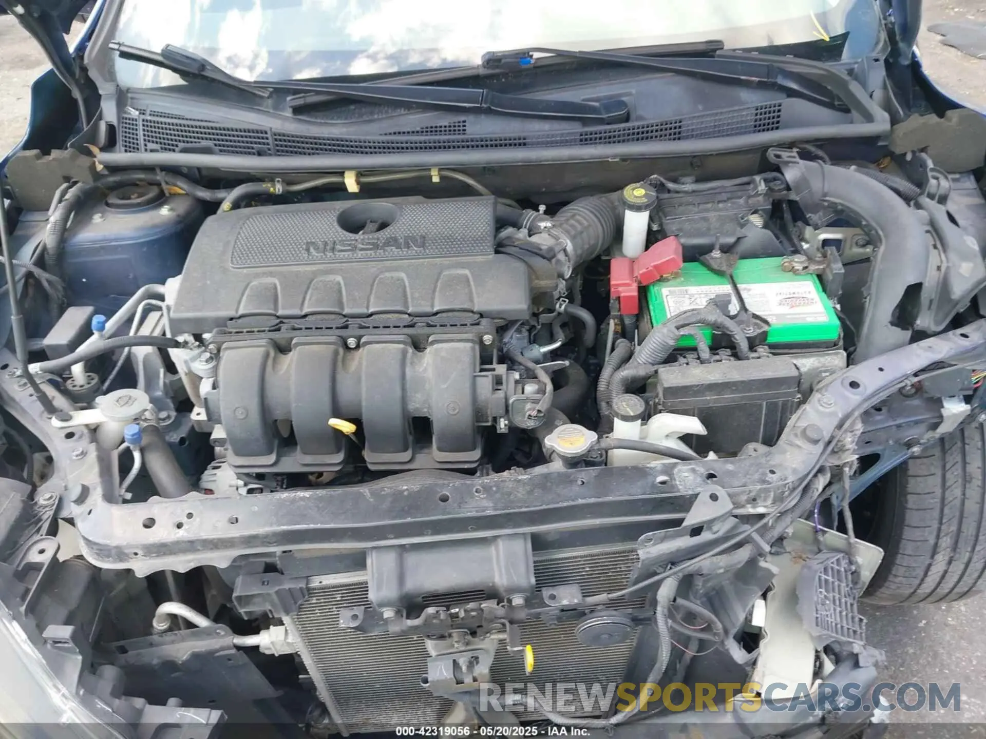 10 Photograph of a damaged car 3N1AB7AP9KY261934 NISSAN SENTRA 2019