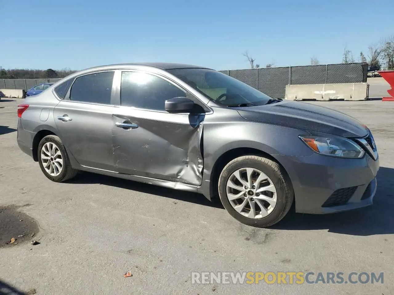 4 Photograph of a damaged car 3N1AB7AP9KY291371 NISSAN SENTRA 2019